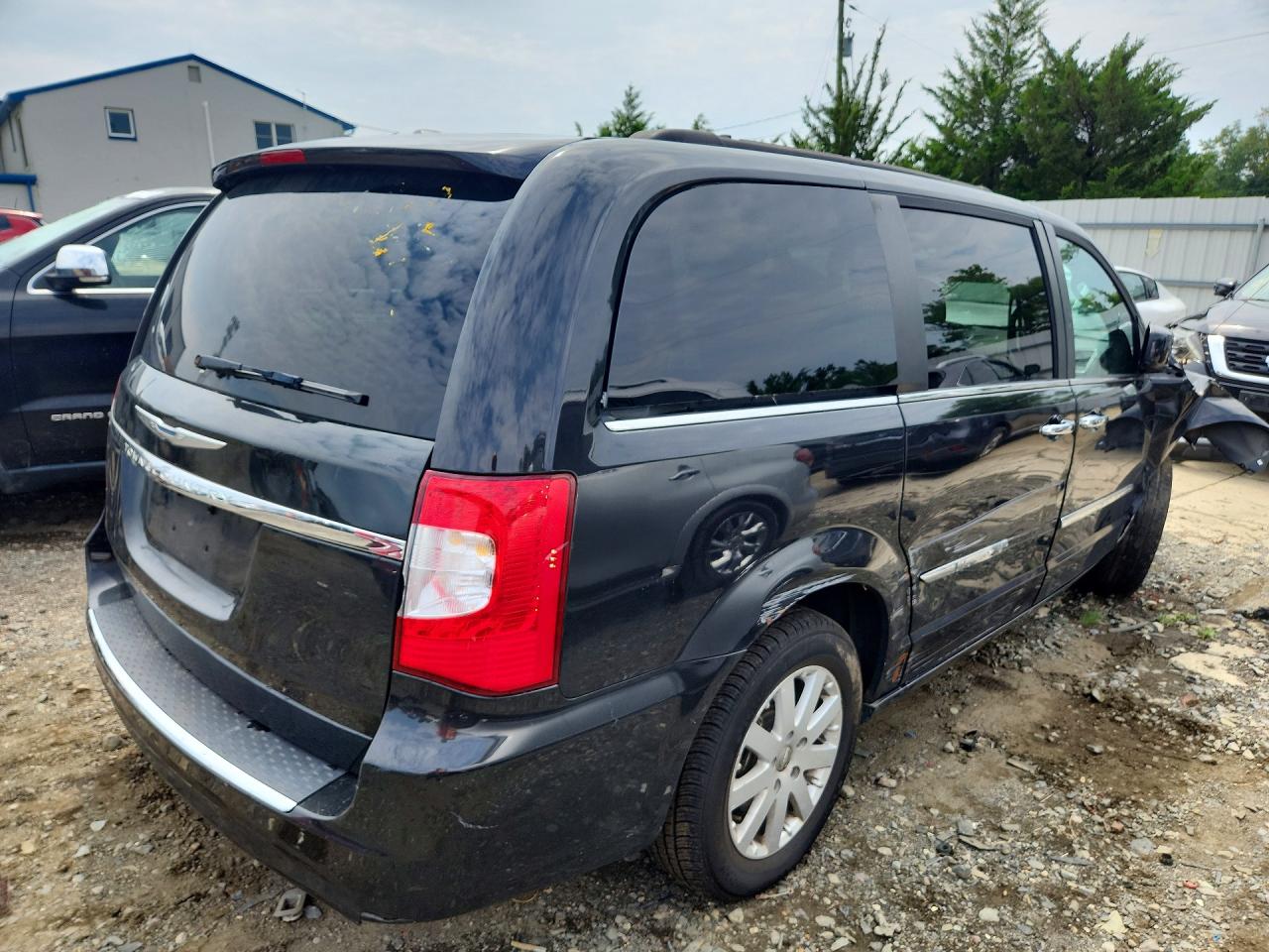 2015 Chrysler Town & Country Touring Black vin: 2C4RC1BGXFR629150