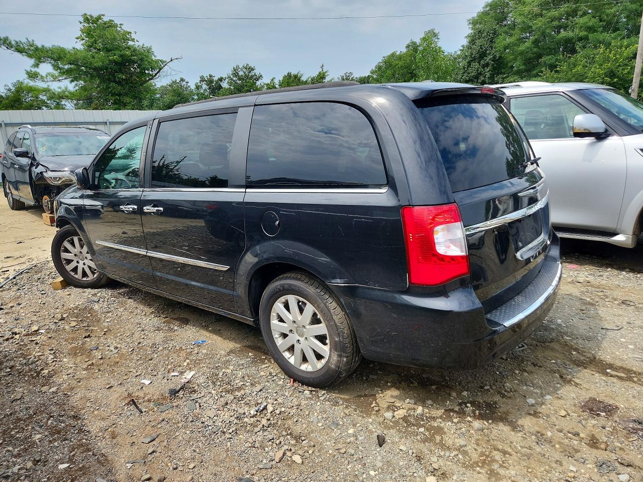 2015 Chrysler Town & Country Touring Black vin: 2C4RC1BGXFR629150