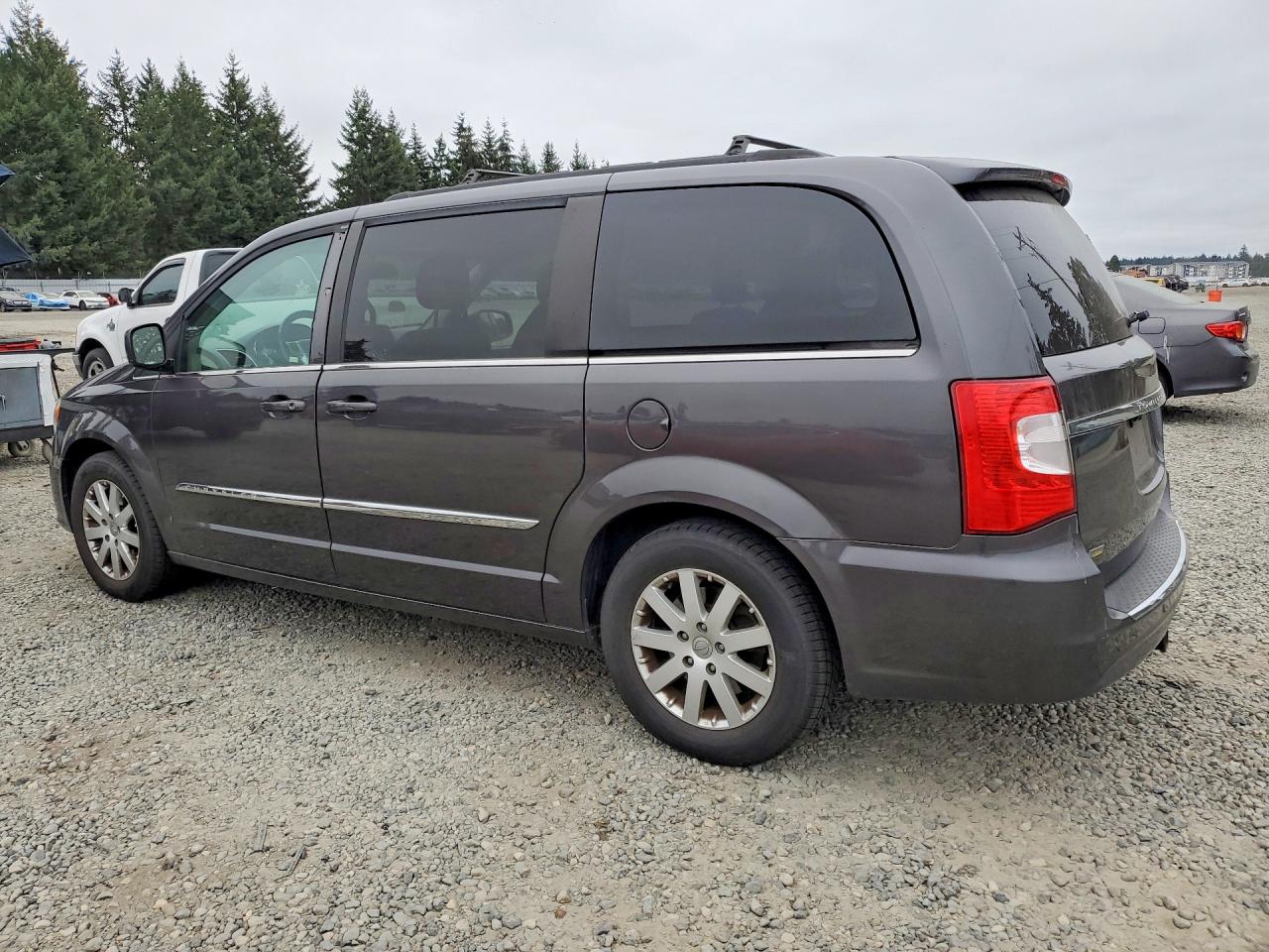 2015 Chrysler Town & Country Touring Gray vin: 2C4RC1BGXFR662018