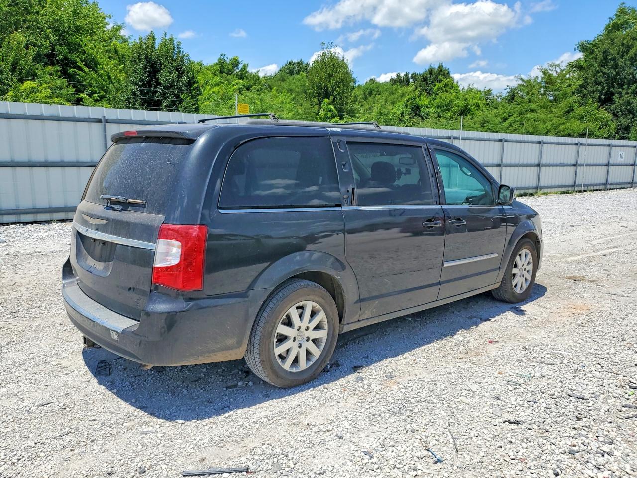 2015 Chrysler Town & Country Touring Черный vin: 2C4RC1BGXFR695391