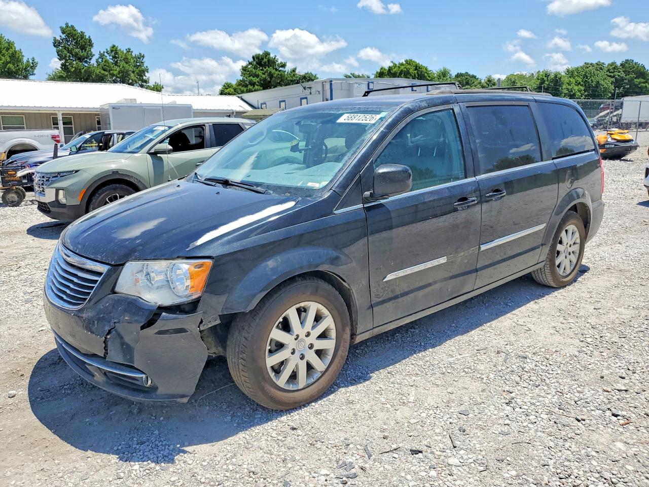 2015 Chrysler Town & Country Touring Black vin: 2C4RC1BGXFR695391