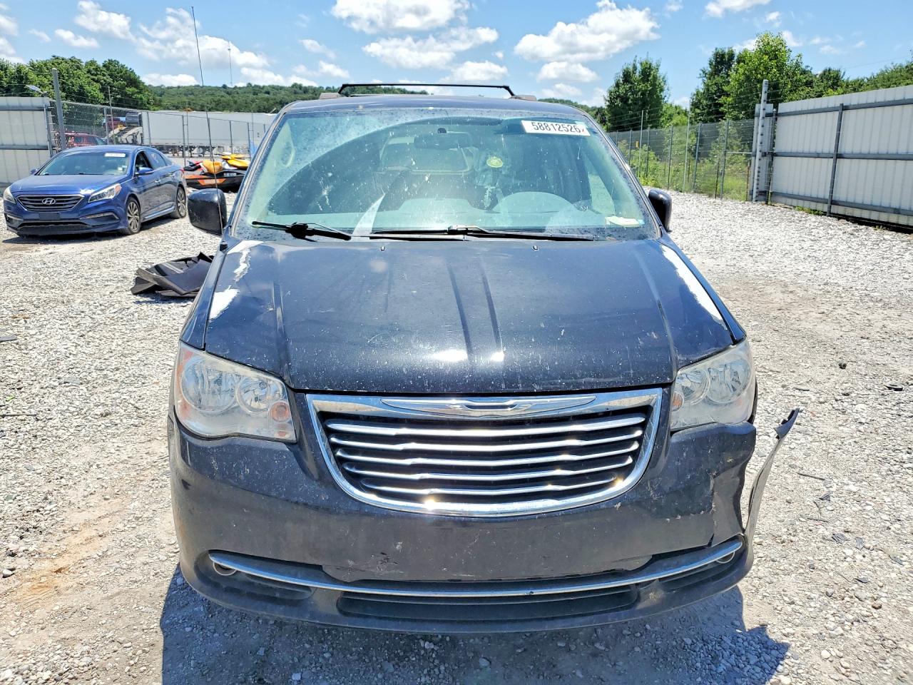 2015 Chrysler Town & Country Touring Черный vin: 2C4RC1BGXFR695391