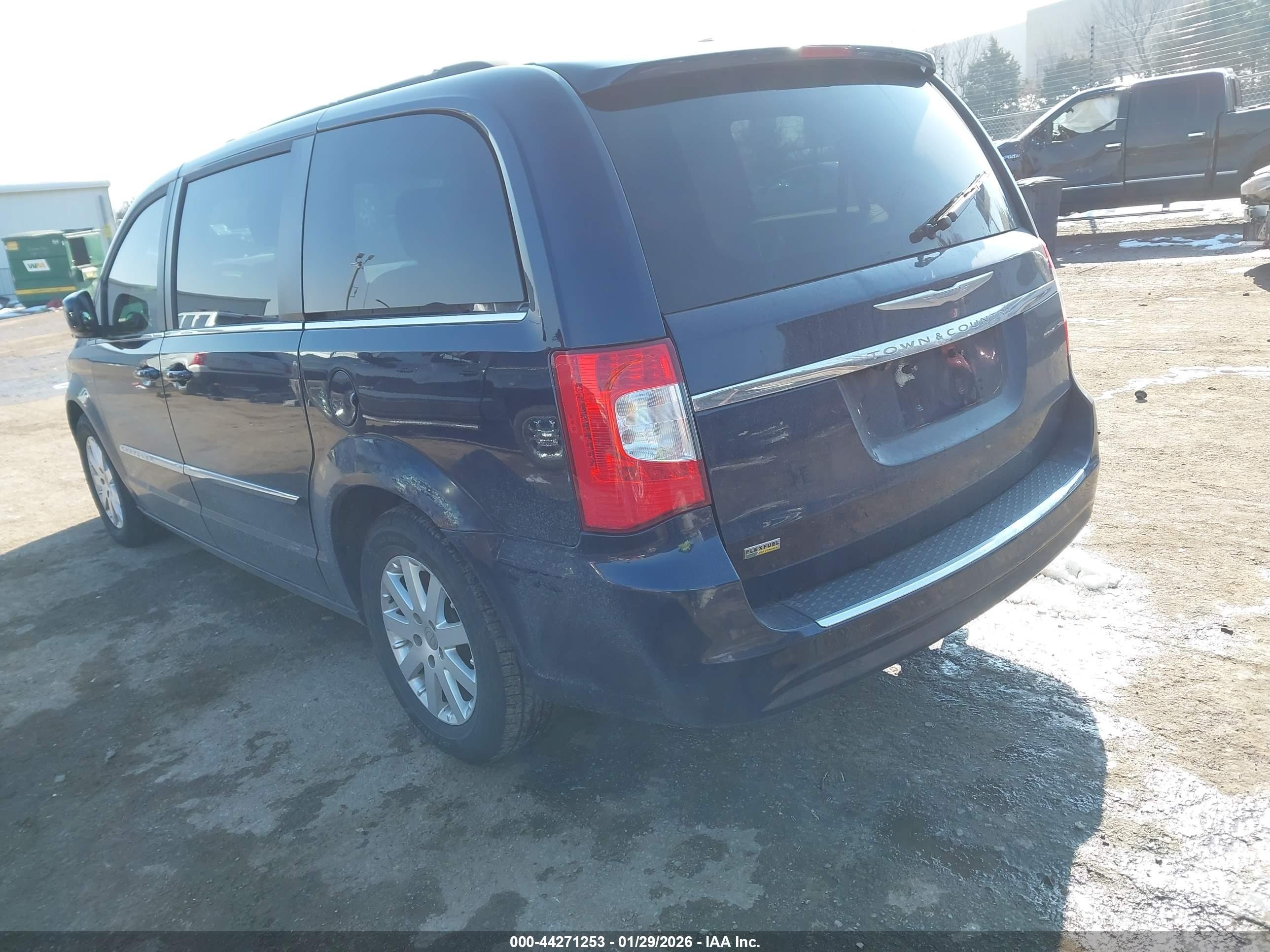 2015 Chrysler Town & Country Touring Dark Blue vin: 2C4RC1BGXFR696525