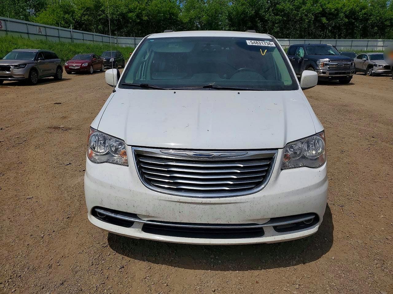 2015 Chrysler Town & Country Touring Silver vin: 2C4RC1BGXFR741530