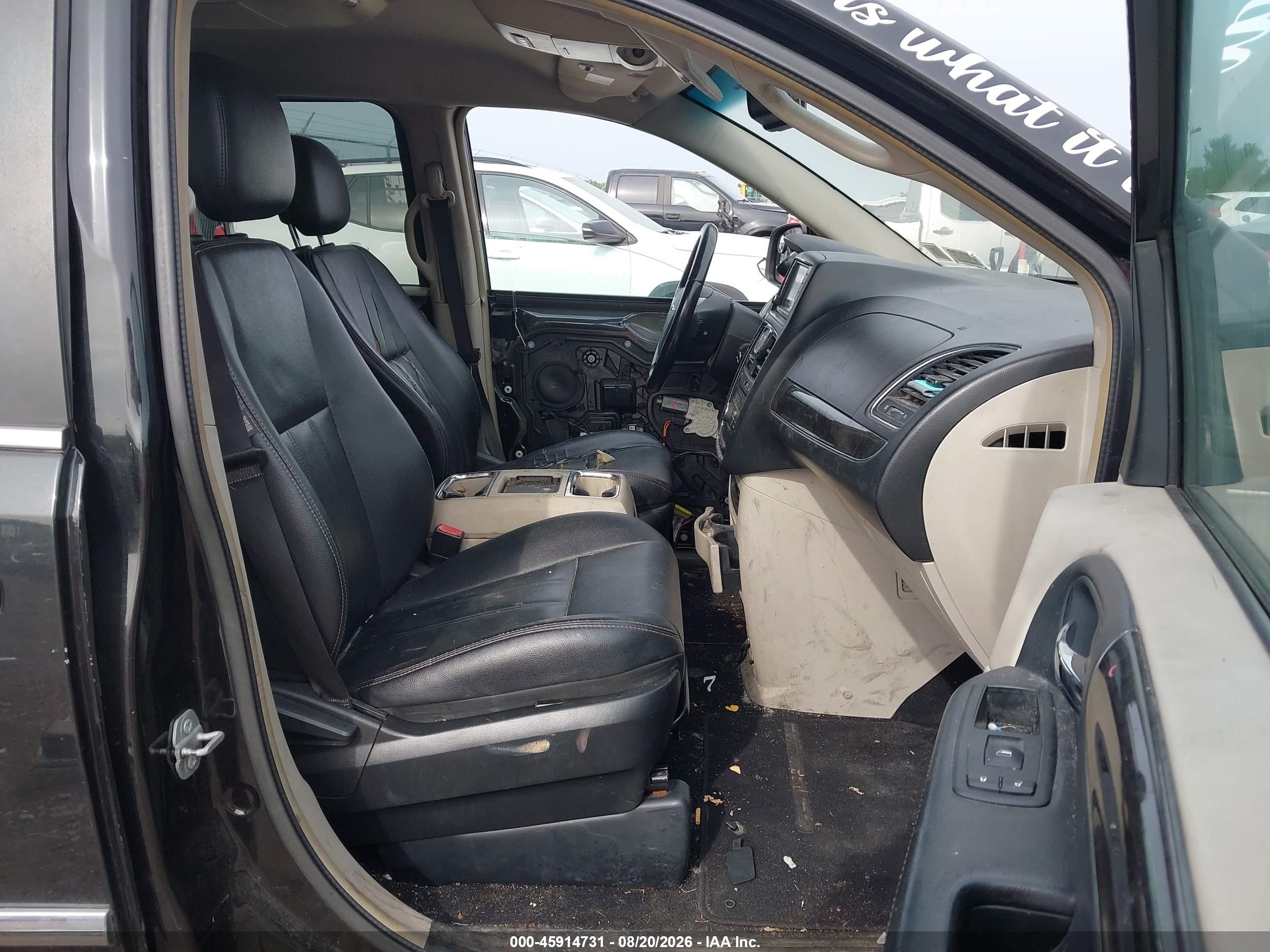 2015 Chrysler Town & Country Touring Black vin: 2C4RC1BGXFR751362