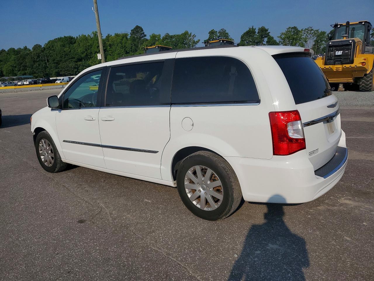 2016 Chrysler Town & Country Touring Белый vin: 2C4RC1BGXGR238680