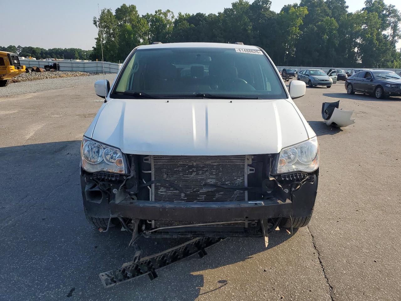 2016 Chrysler Town & Country Touring Белый vin: 2C4RC1BGXGR238680