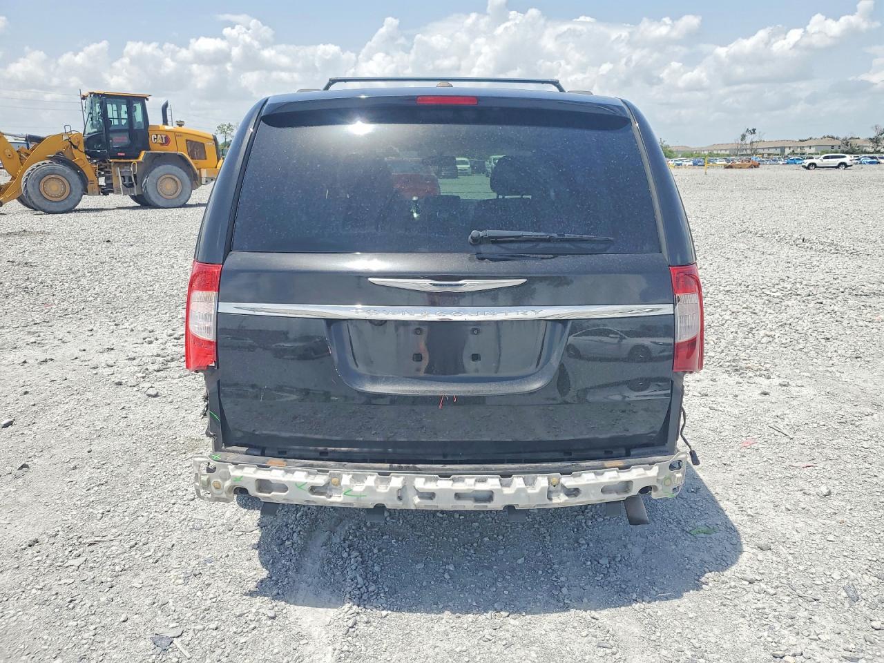 2012 Chrysler Town & Country Touring L Black vin: 2C4RC1CG0CR384000