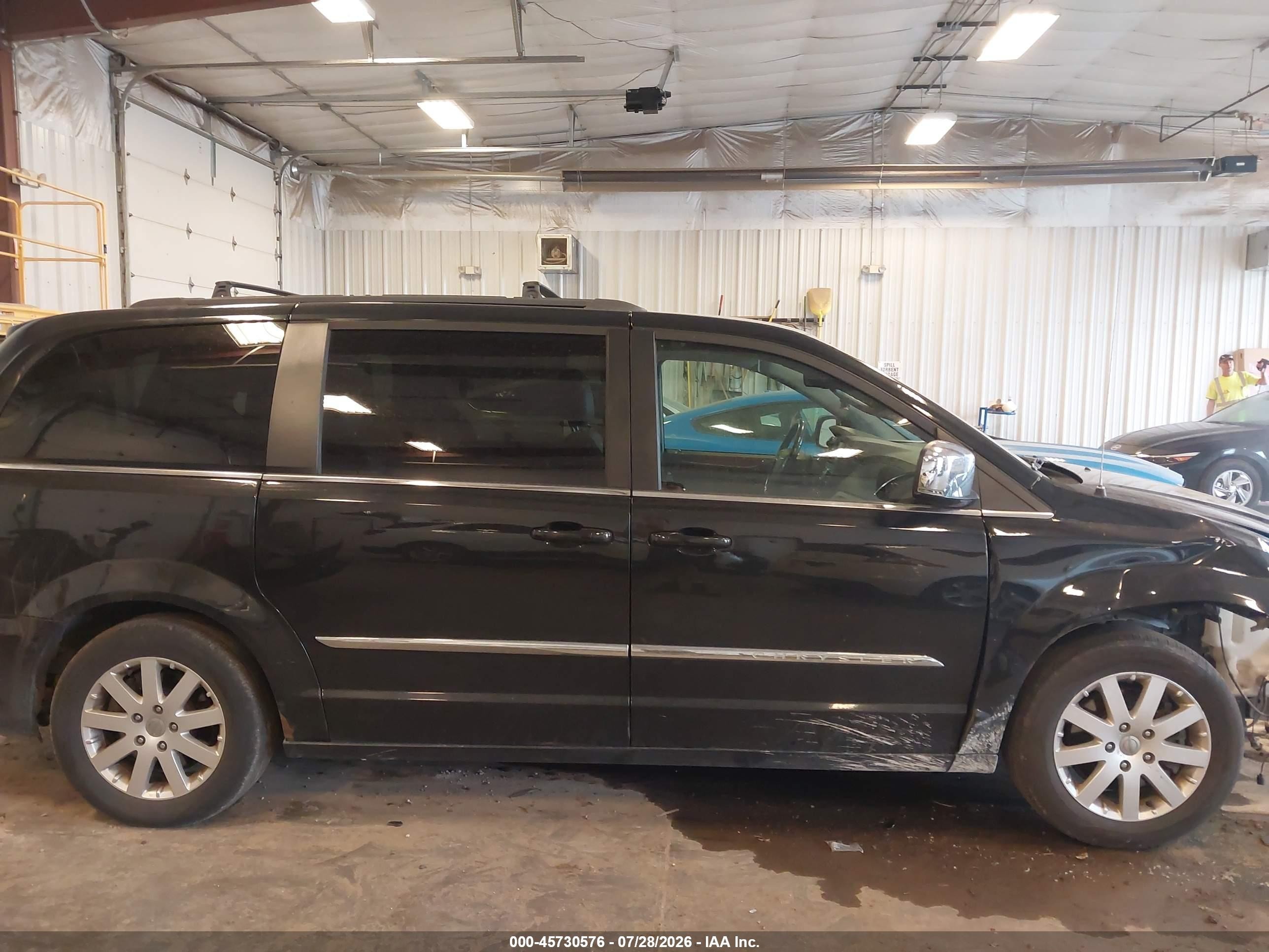 2013 Chrysler Town & Country Touring-l Черный vin: 2C4RC1CG0DR559511