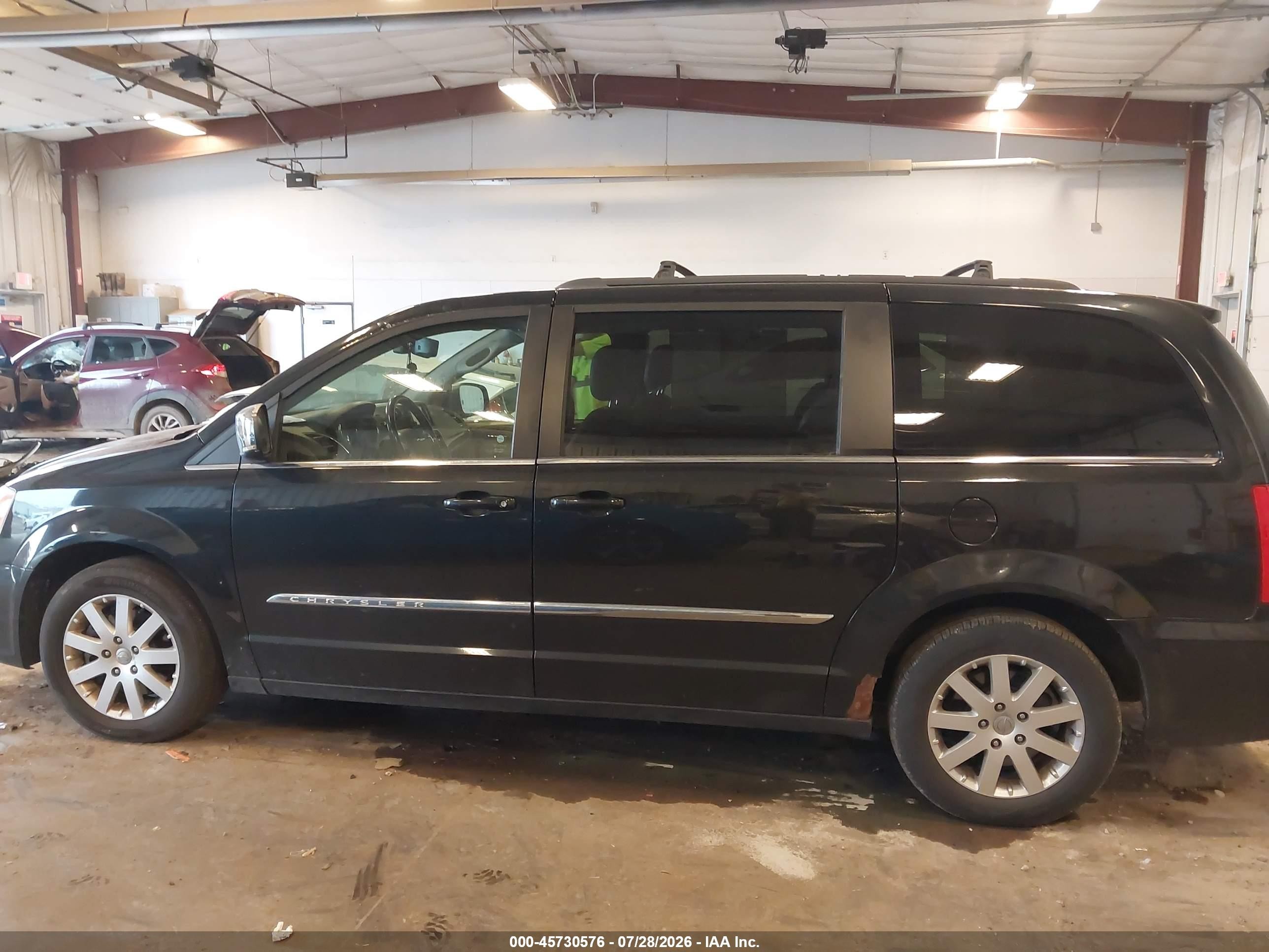 2013 Chrysler Town & Country Touring-l Черный vin: 2C4RC1CG0DR559511