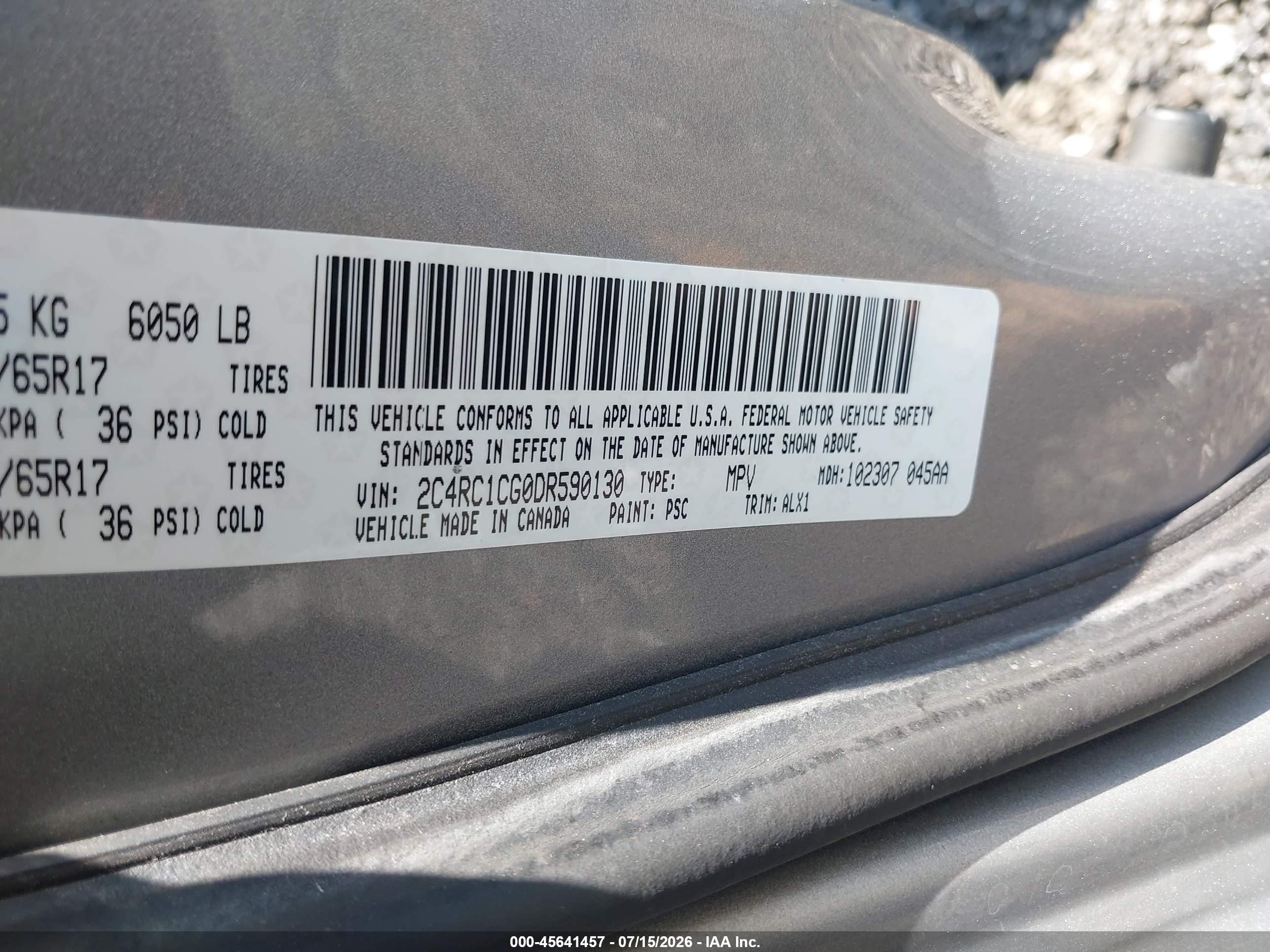 2013 Chrysler Town & Country Touring-l Silver vin: 2C4RC1CG0DR590130