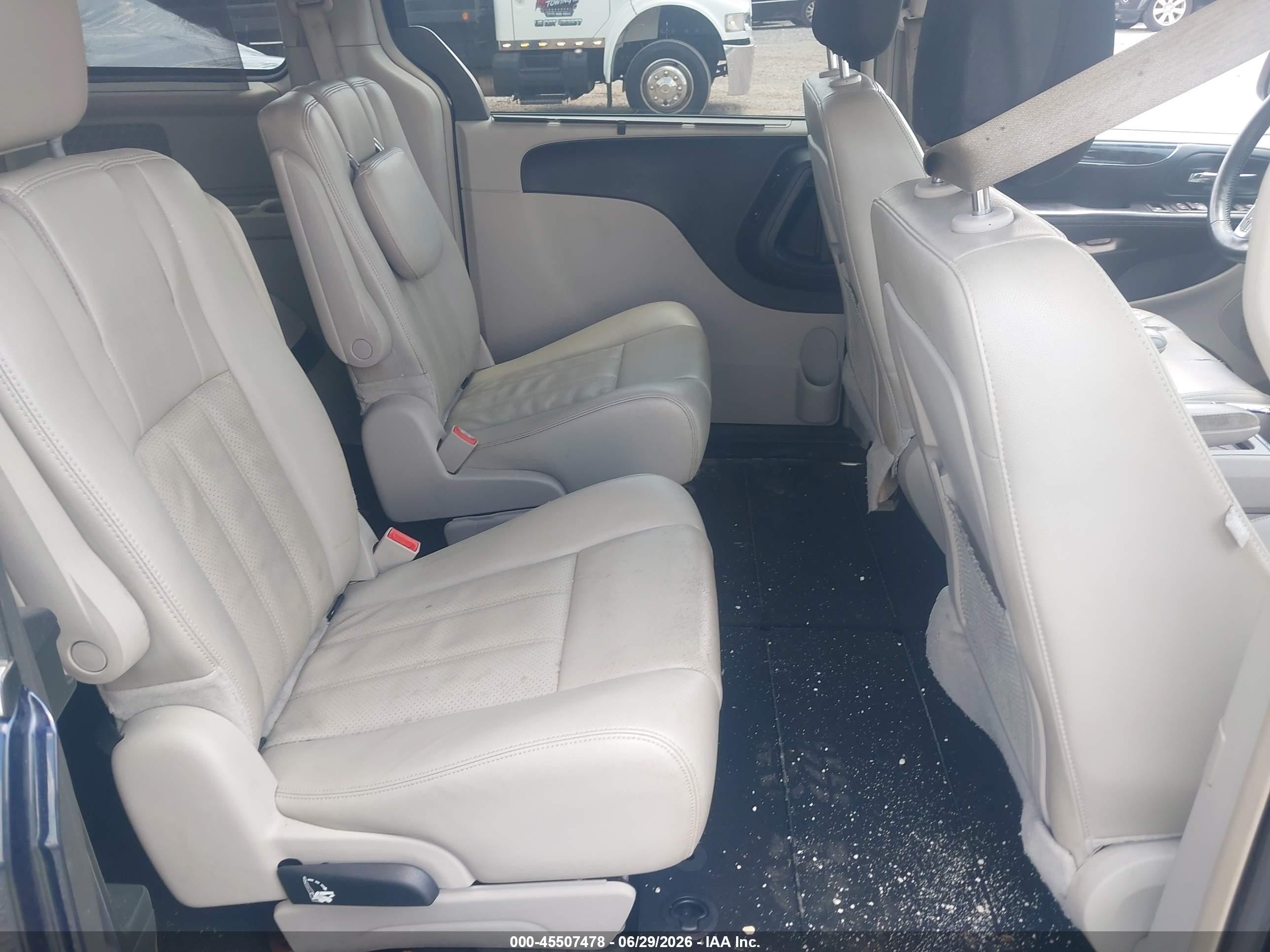 2013 Chrysler Town & Country Touring-l Blue vin: 2C4RC1CG0DR646373