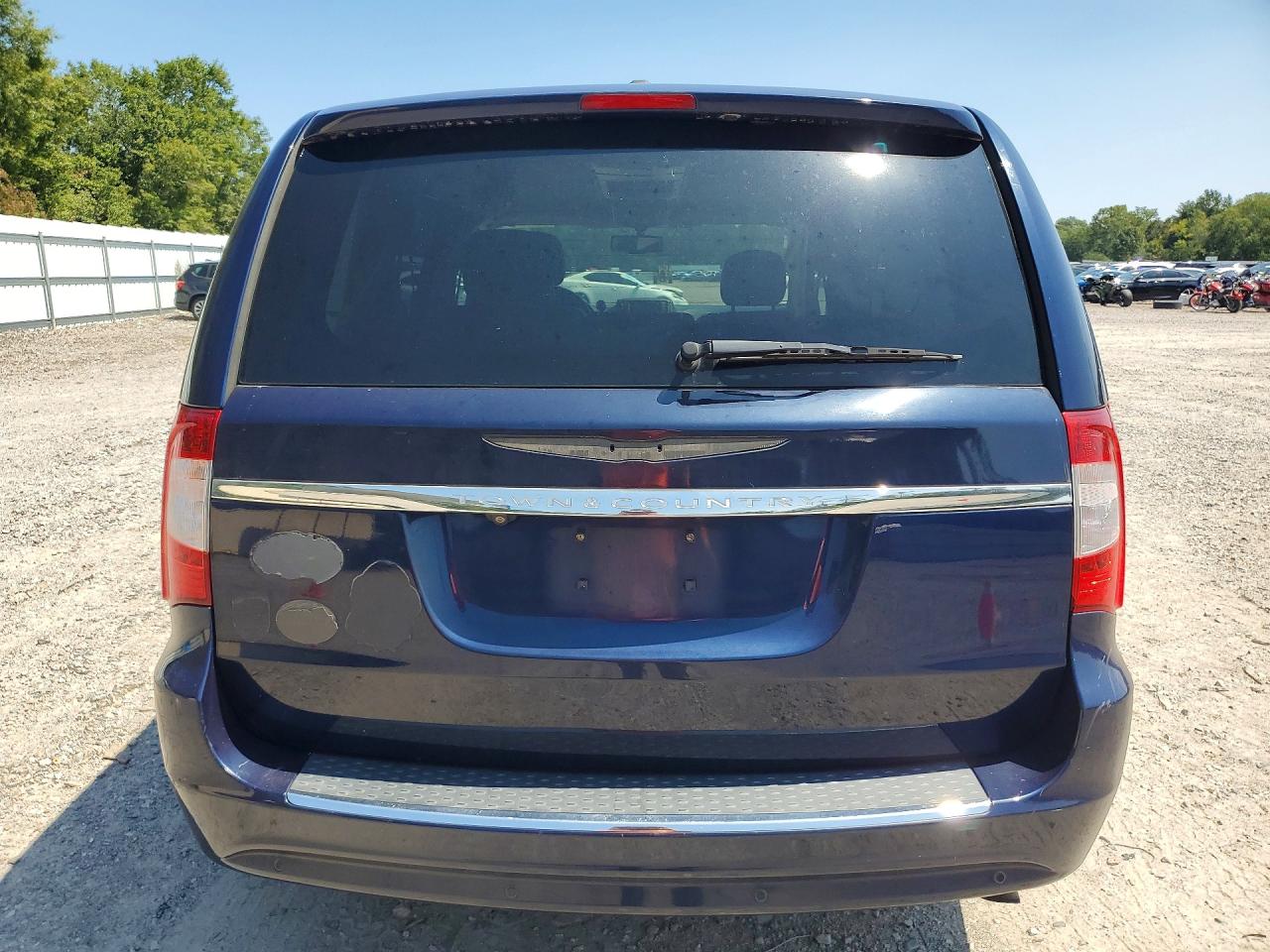 2013 Chrysler Town & Country Touring L Blue vin: 2C4RC1CG0DR780185