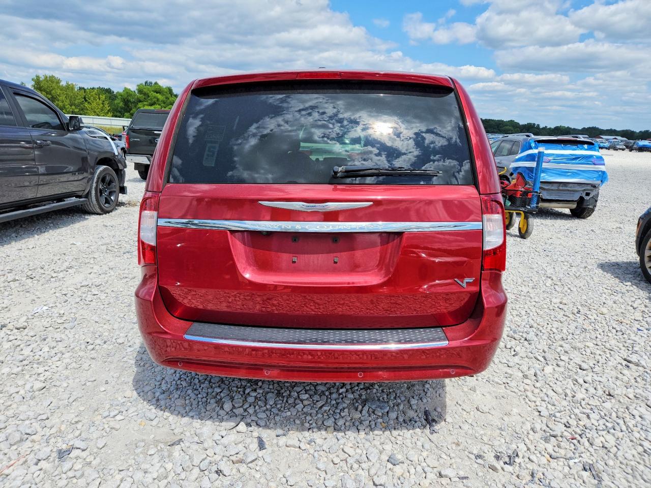 2013 Chrysler Town & Country Touring L Burgundy vin: 2C4RC1CG0DR808115