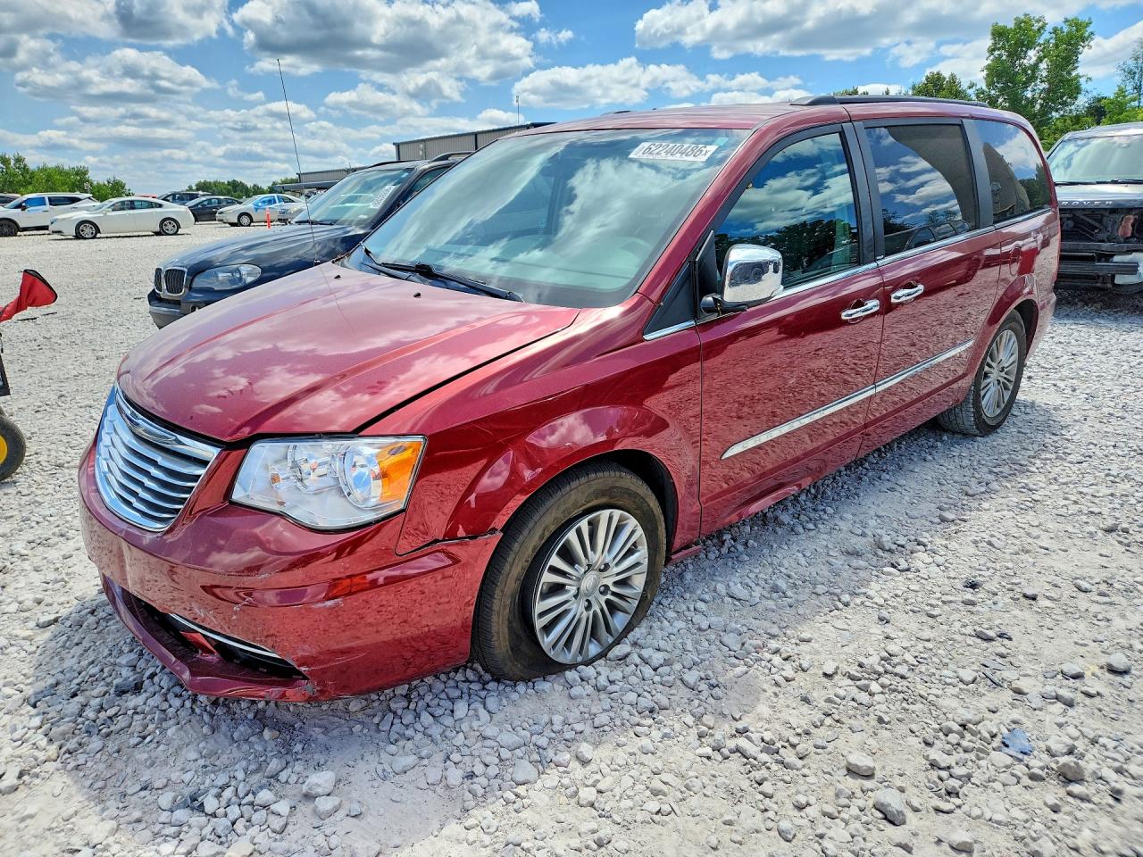 2013 Chrysler Town & Country Touring L Burgundy vin: 2C4RC1CG0DR808115
