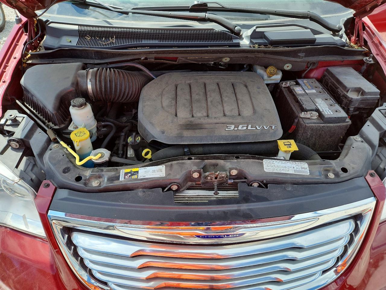 2013 Chrysler Town & Country Touring L Burgundy vin: 2C4RC1CG0DR808115