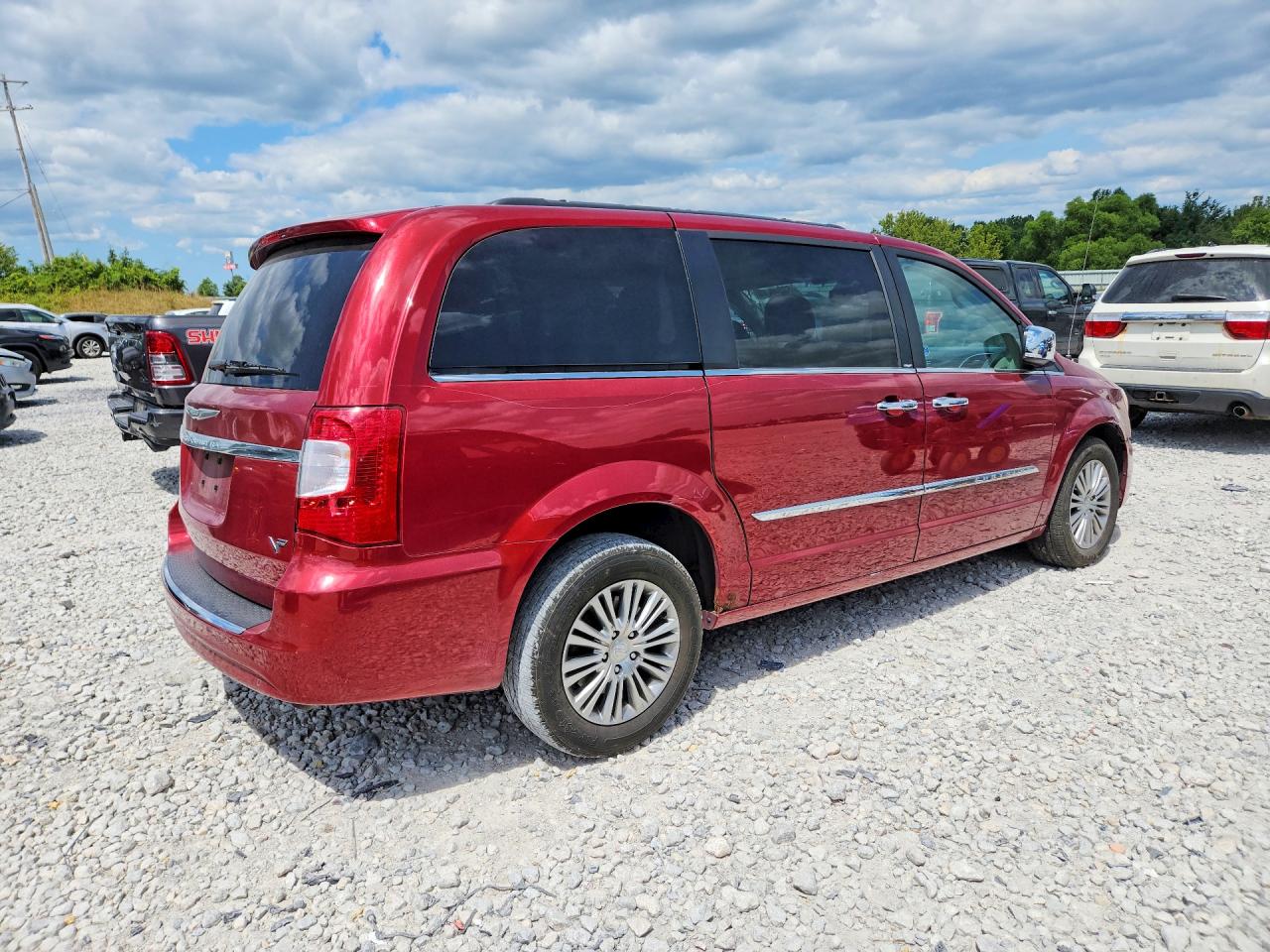 2013 Chrysler Town & Country Touring L Burgundy vin: 2C4RC1CG0DR808115