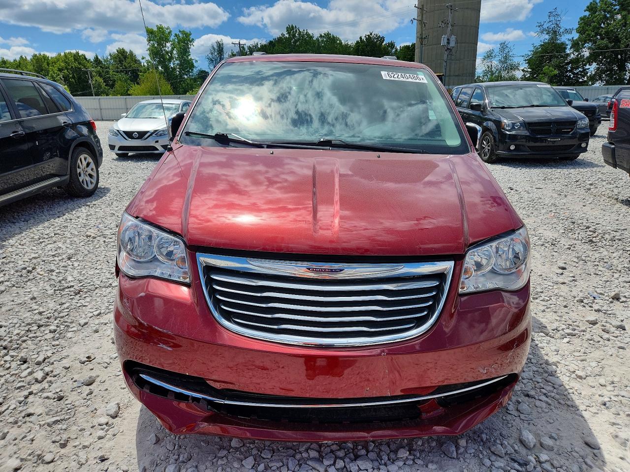 2013 Chrysler Town & Country Touring L Burgundy vin: 2C4RC1CG0DR808115