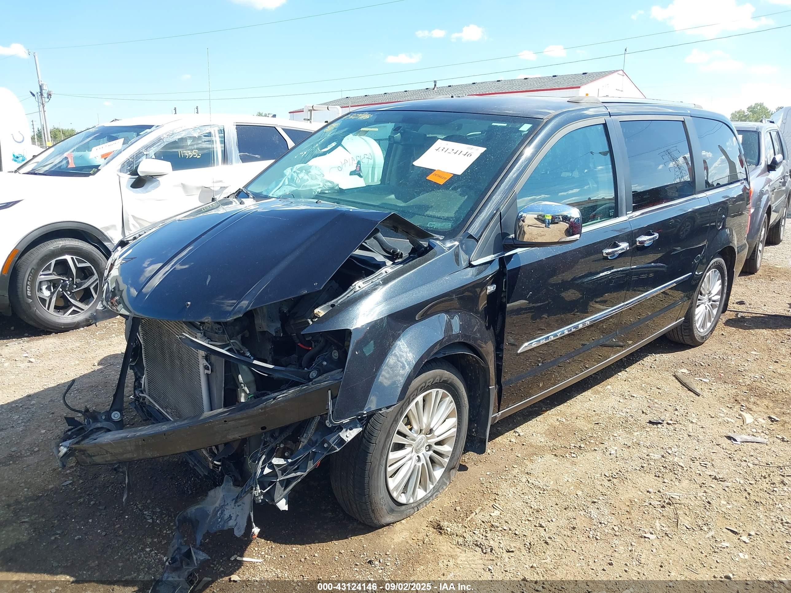2014 Chrysler Town & Country Touring-l 30th Anniversary Black vin: 2C4RC1CG0ER274728