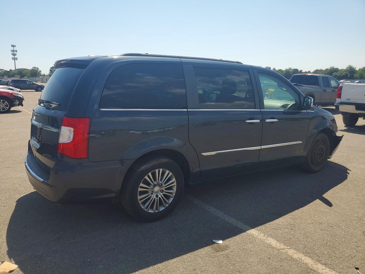 2014 Chrysler Town & Country Touring L Blue vin: 2C4RC1CG0ER304424