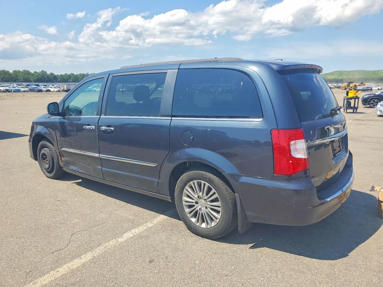 2014 Chrysler Town & Country Touring L Blue vin: 2C4RC1CG0ER304424