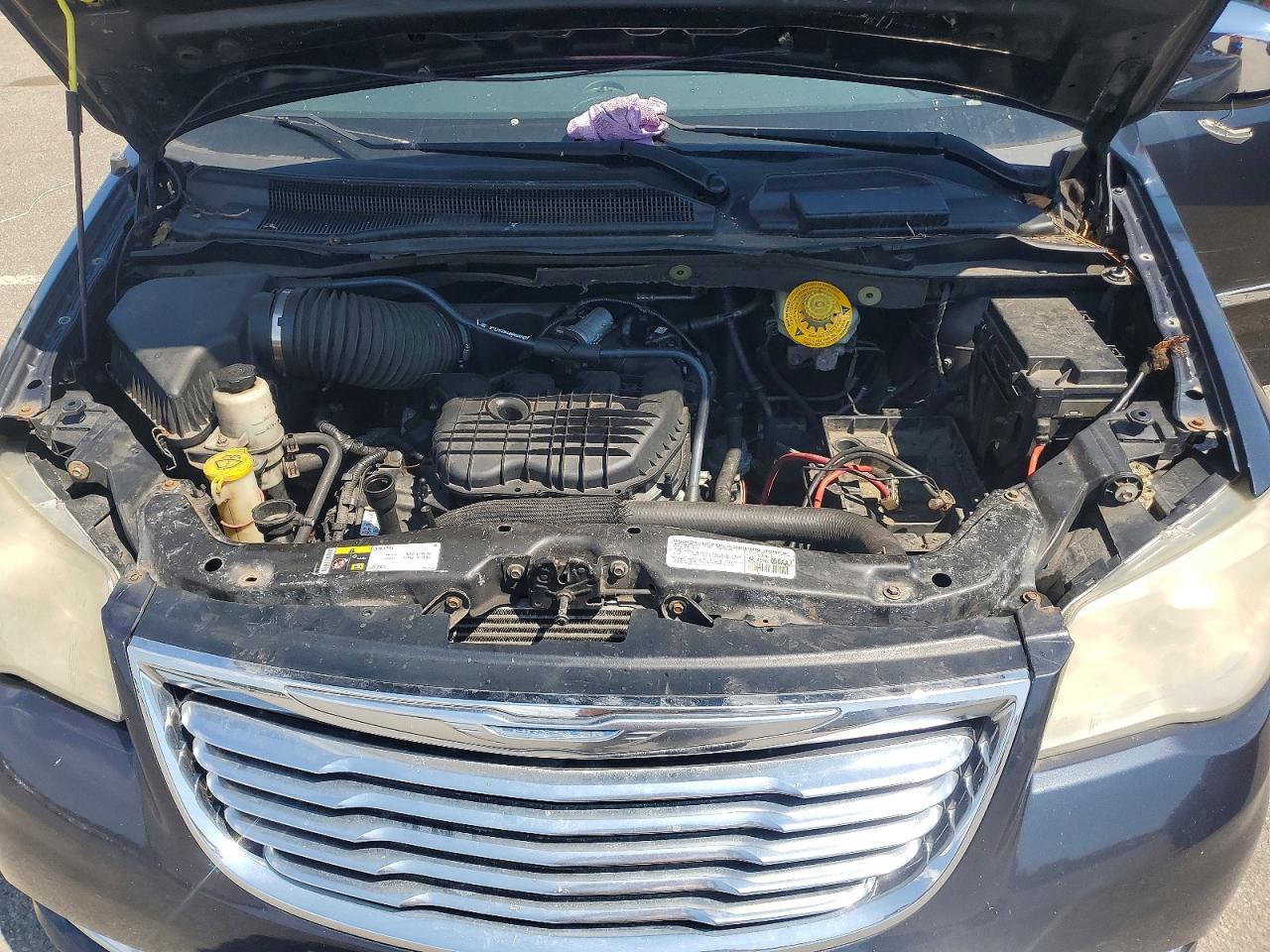 2014 Chrysler Town & Country Touring L Blue vin: 2C4RC1CG0ER304424