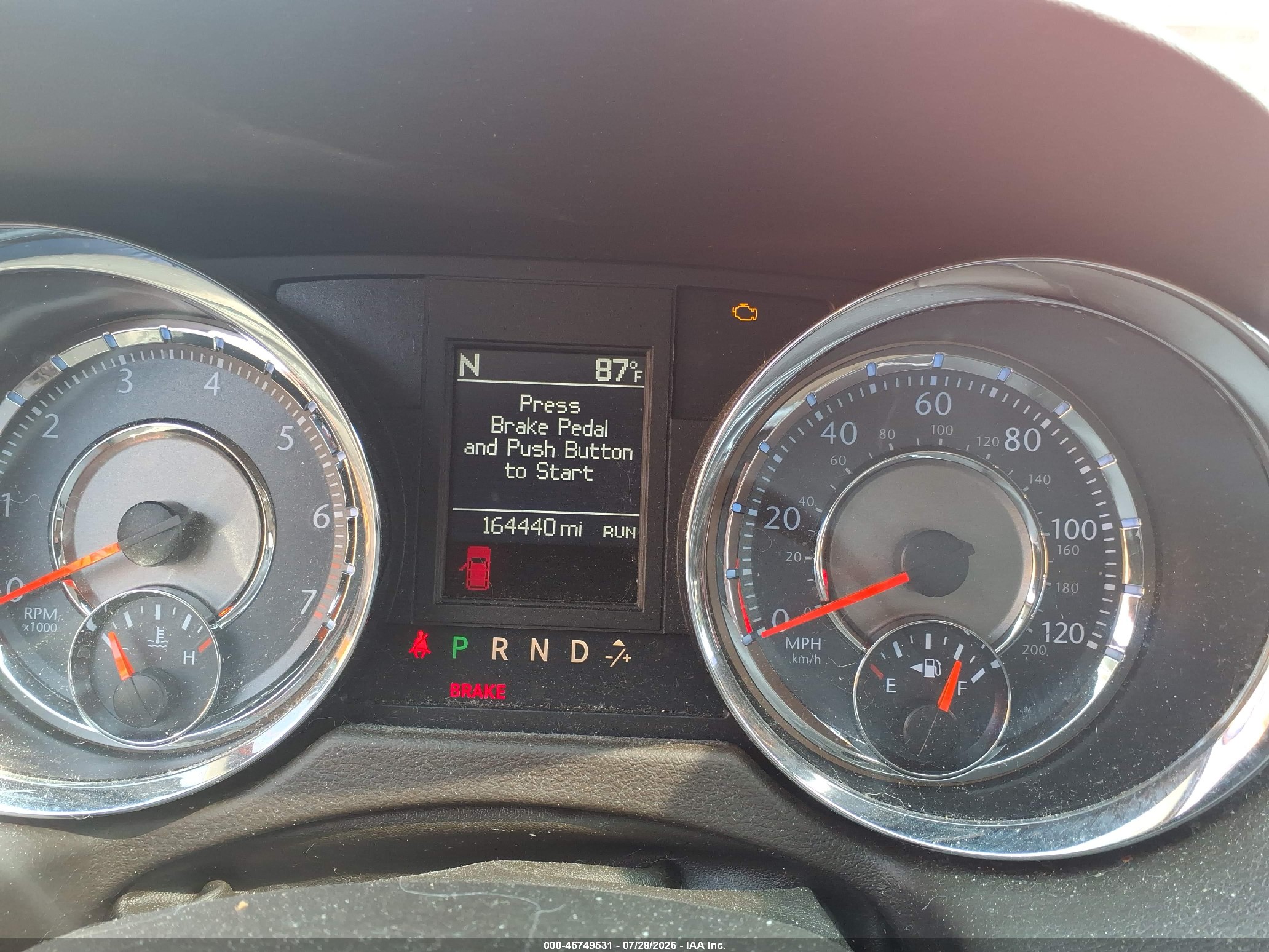 2014 Chrysler Town & Country Touring-l Красный vin: 2C4RC1CG0ER332871