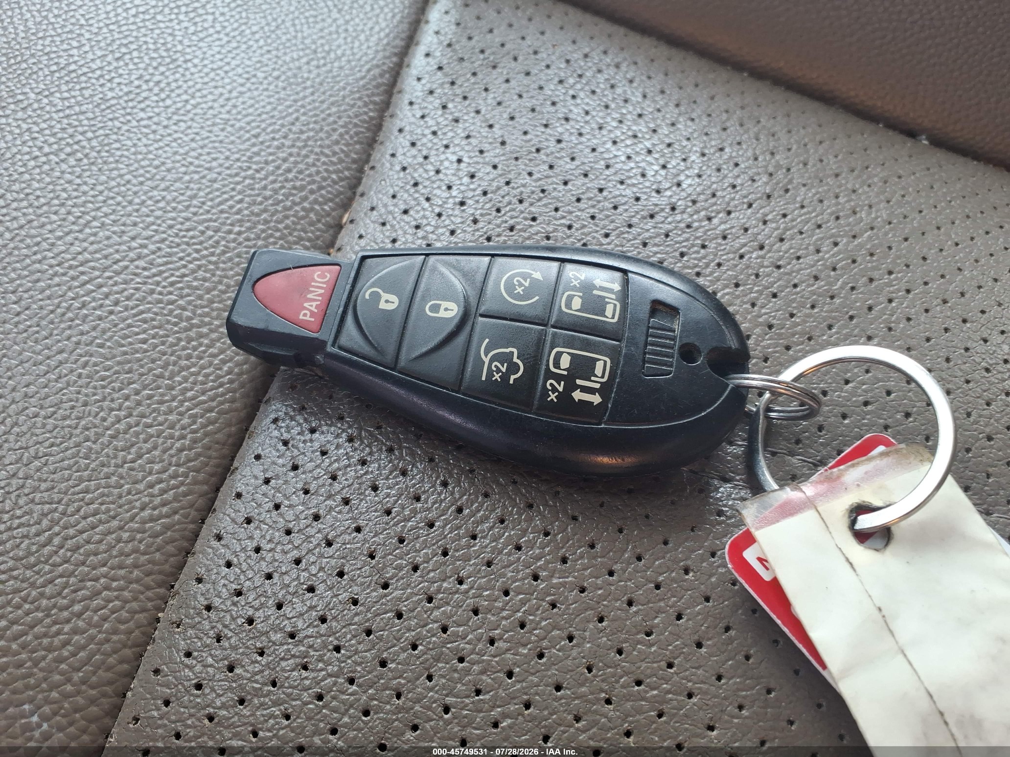 2014 Chrysler Town & Country Touring-l Красный vin: 2C4RC1CG0ER332871
