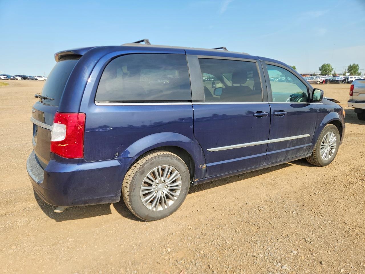 2014 Chrysler Town & Country Touring L Синий vin: 2C4RC1CG0ER351906