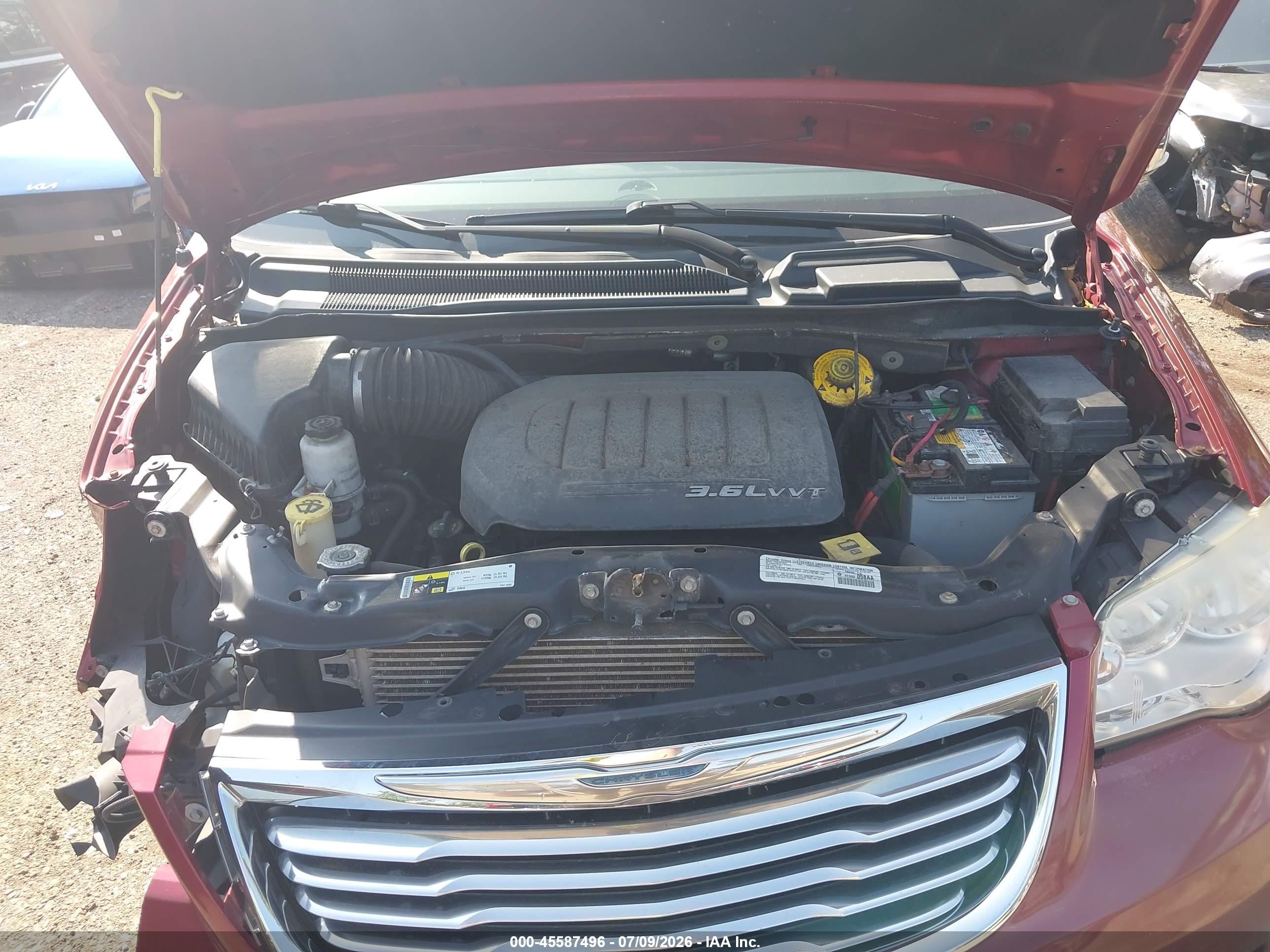 2014 Chrysler Town & Country Touring-l 30th Anniversary Burgundy vin: 2C4RC1CG0ER363957