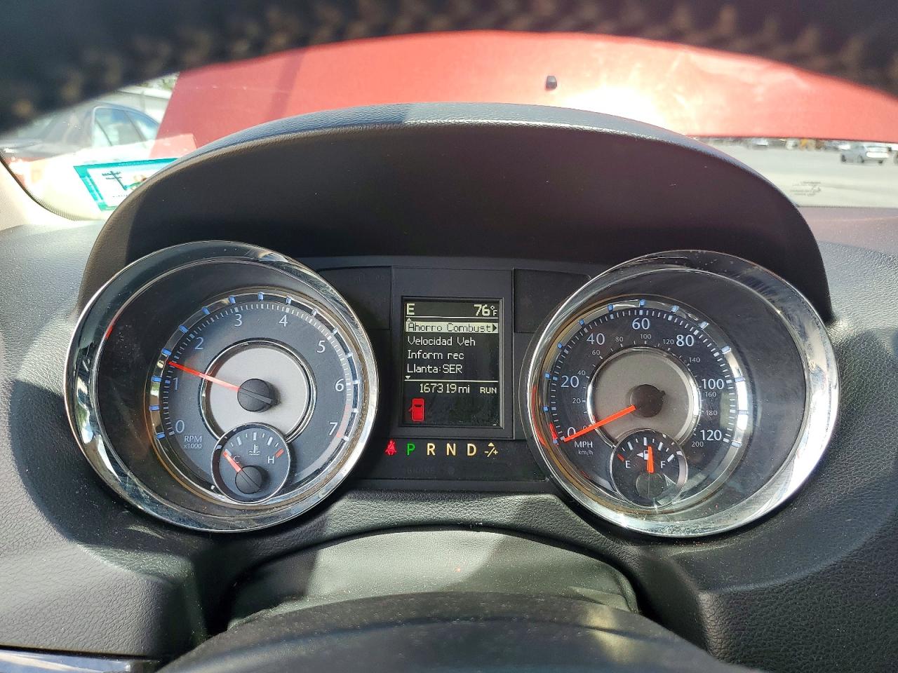 2014 Chrysler Town & Country Touring L Red vin: 2C4RC1CG0ER407942