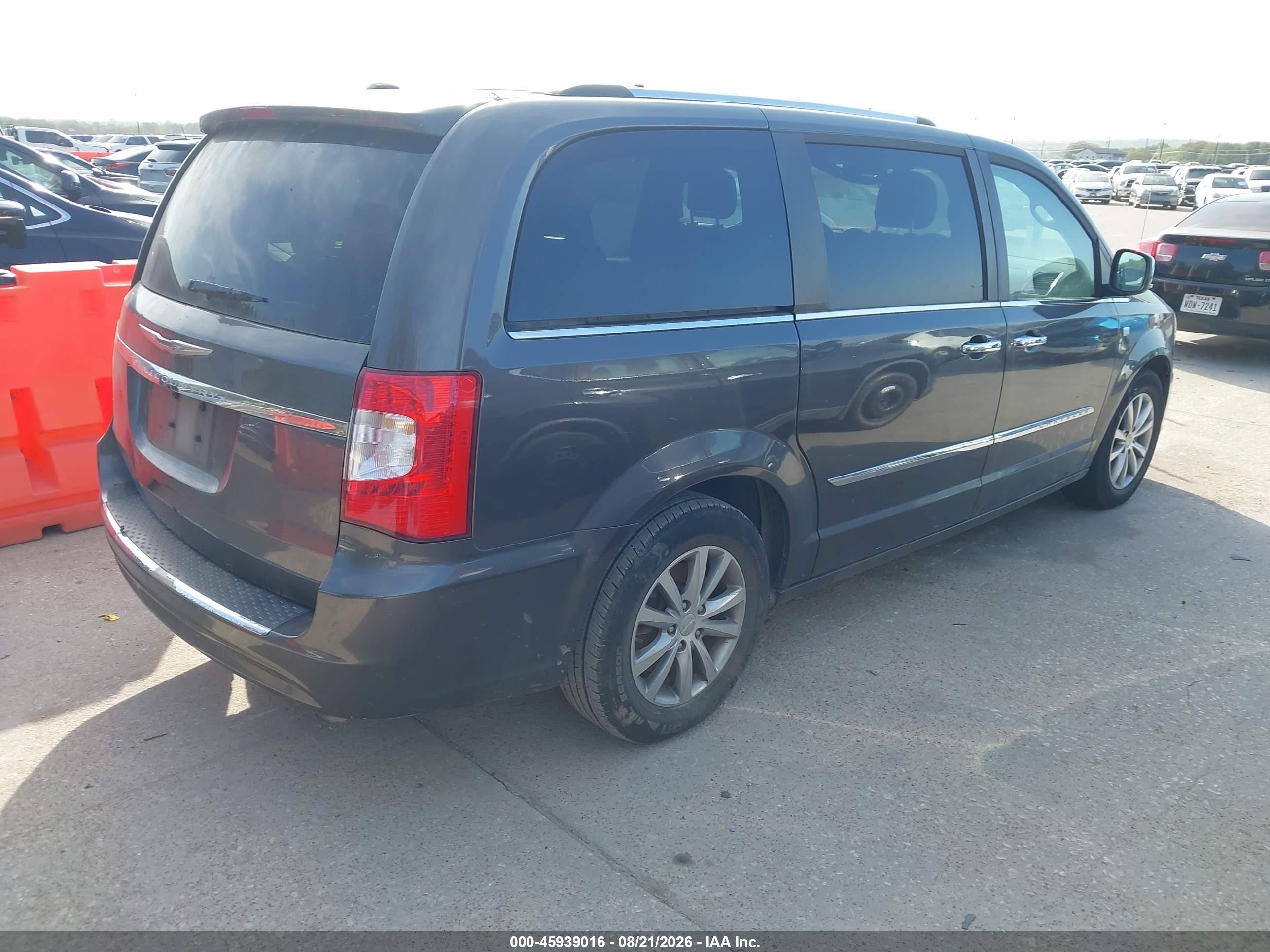 2014 Chrysler Town & Country Touring-l 30th Anniversary Серый vin: 2C4RC1CG0ER454730