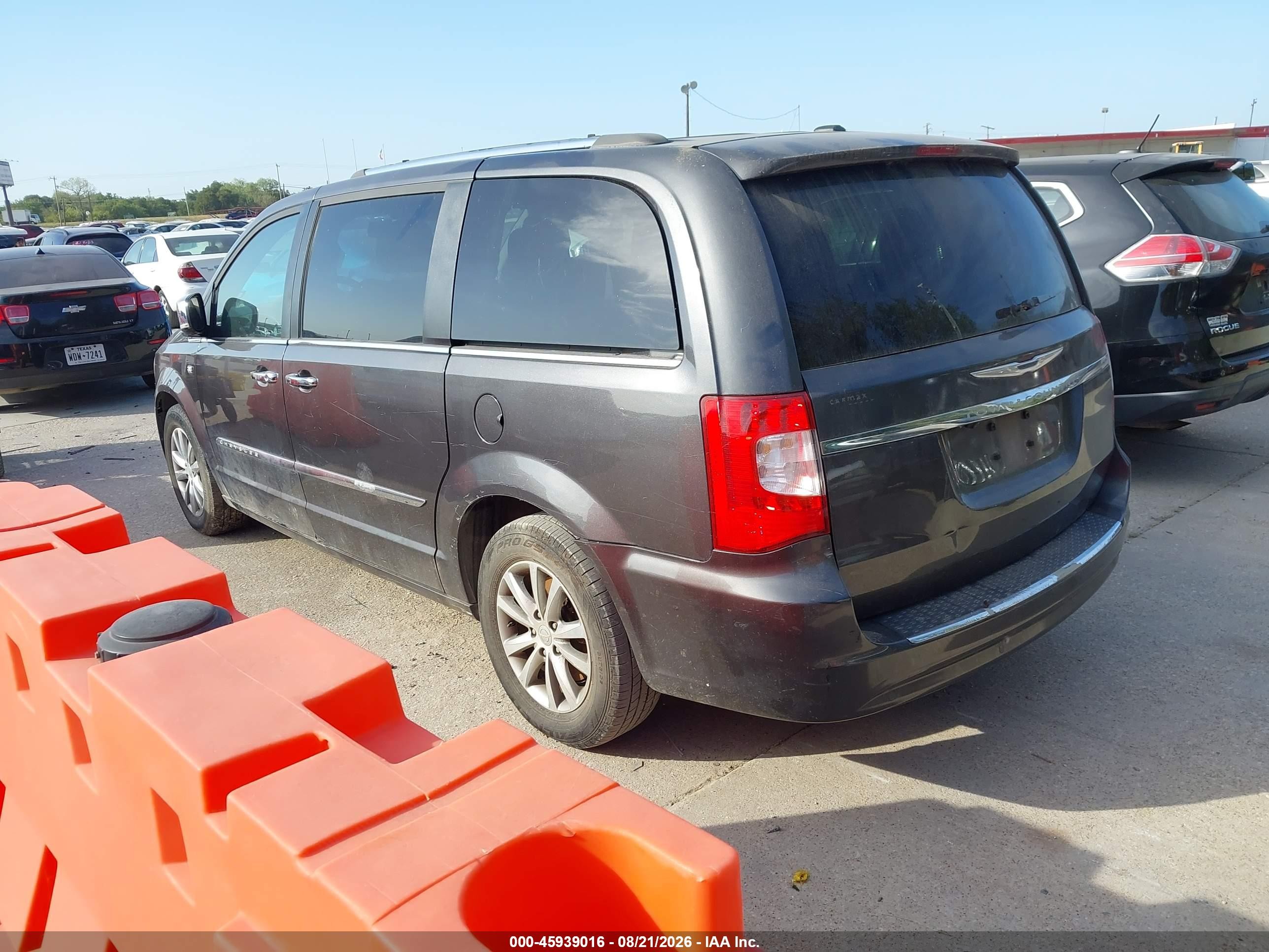 2014 Chrysler Town & Country Touring-l 30th Anniversary Серый vin: 2C4RC1CG0ER454730