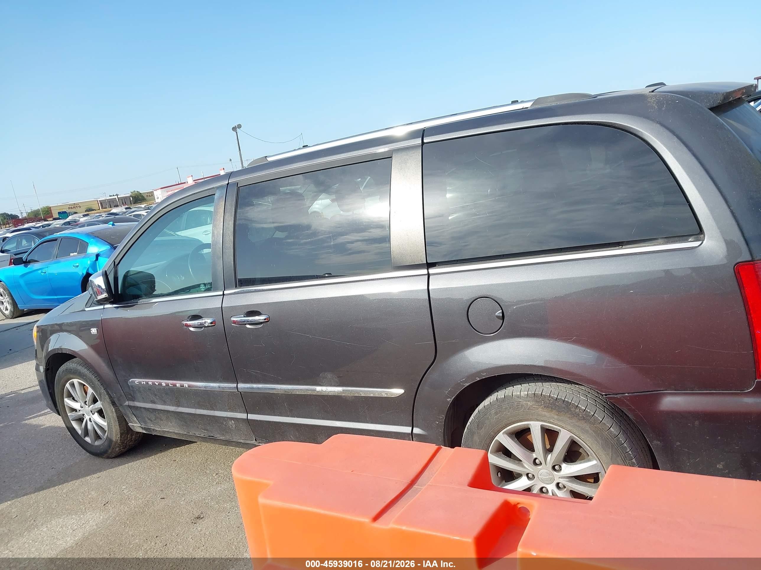 2014 Chrysler Town & Country Touring-l 30th Anniversary Серый vin: 2C4RC1CG0ER454730