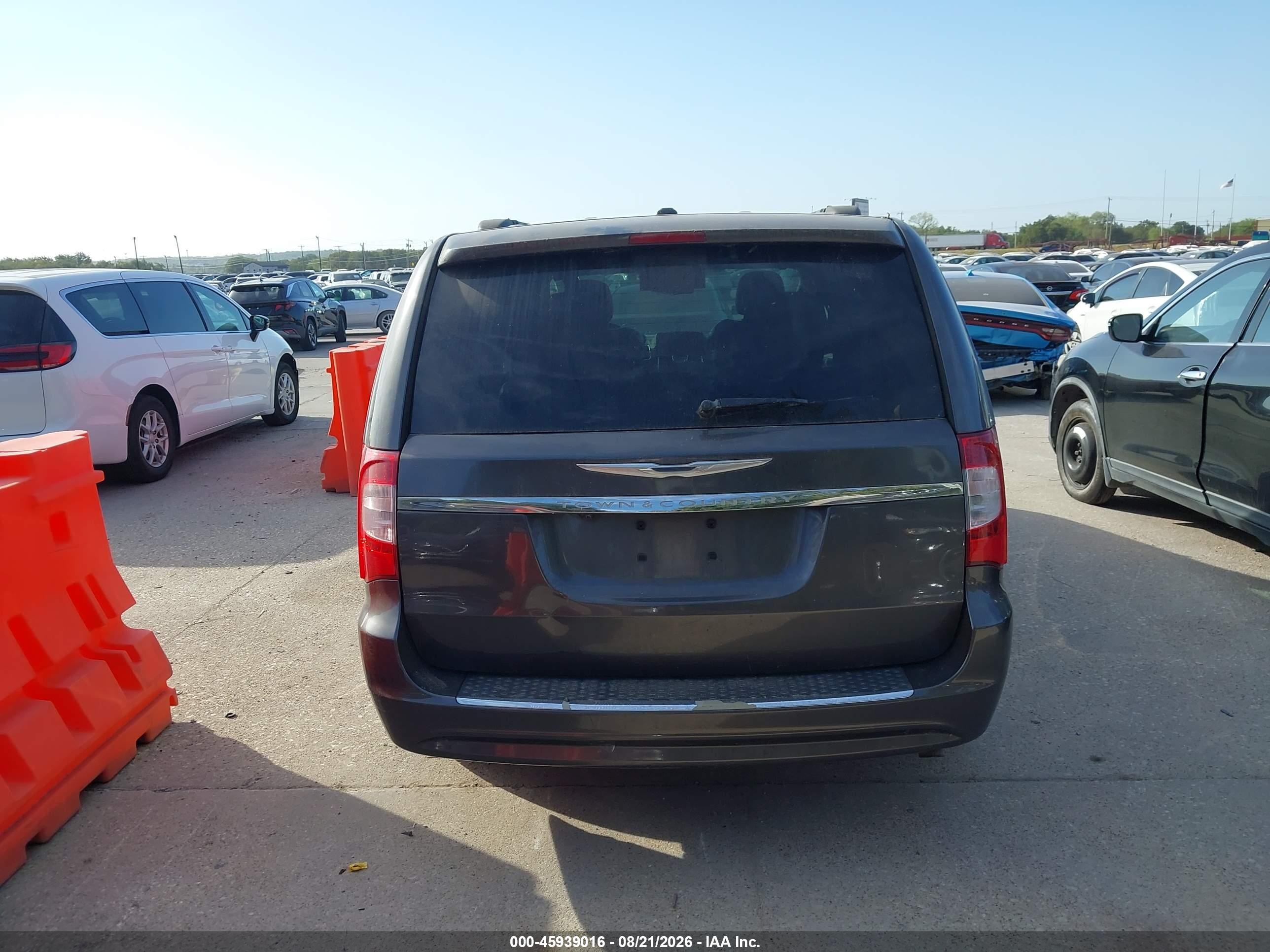 2014 Chrysler Town & Country Touring-l 30th Anniversary Серый vin: 2C4RC1CG0ER454730
