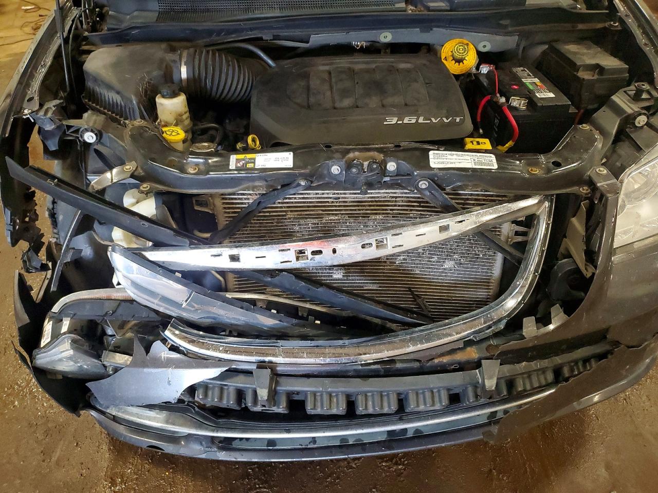 2015 Chrysler Town & Country Touring L Gray vin: 2C4RC1CG0FR590485