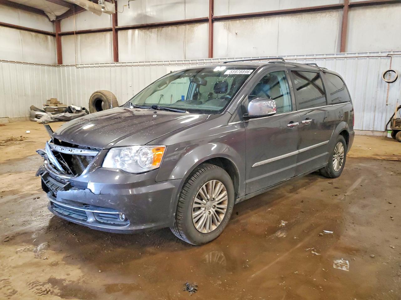 2015 Chrysler Town & Country Touring L Gray vin: 2C4RC1CG0FR590485