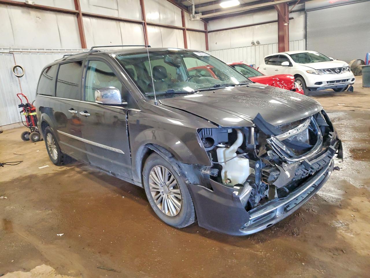 2015 Chrysler Town & Country Touring L Gray vin: 2C4RC1CG0FR590485
