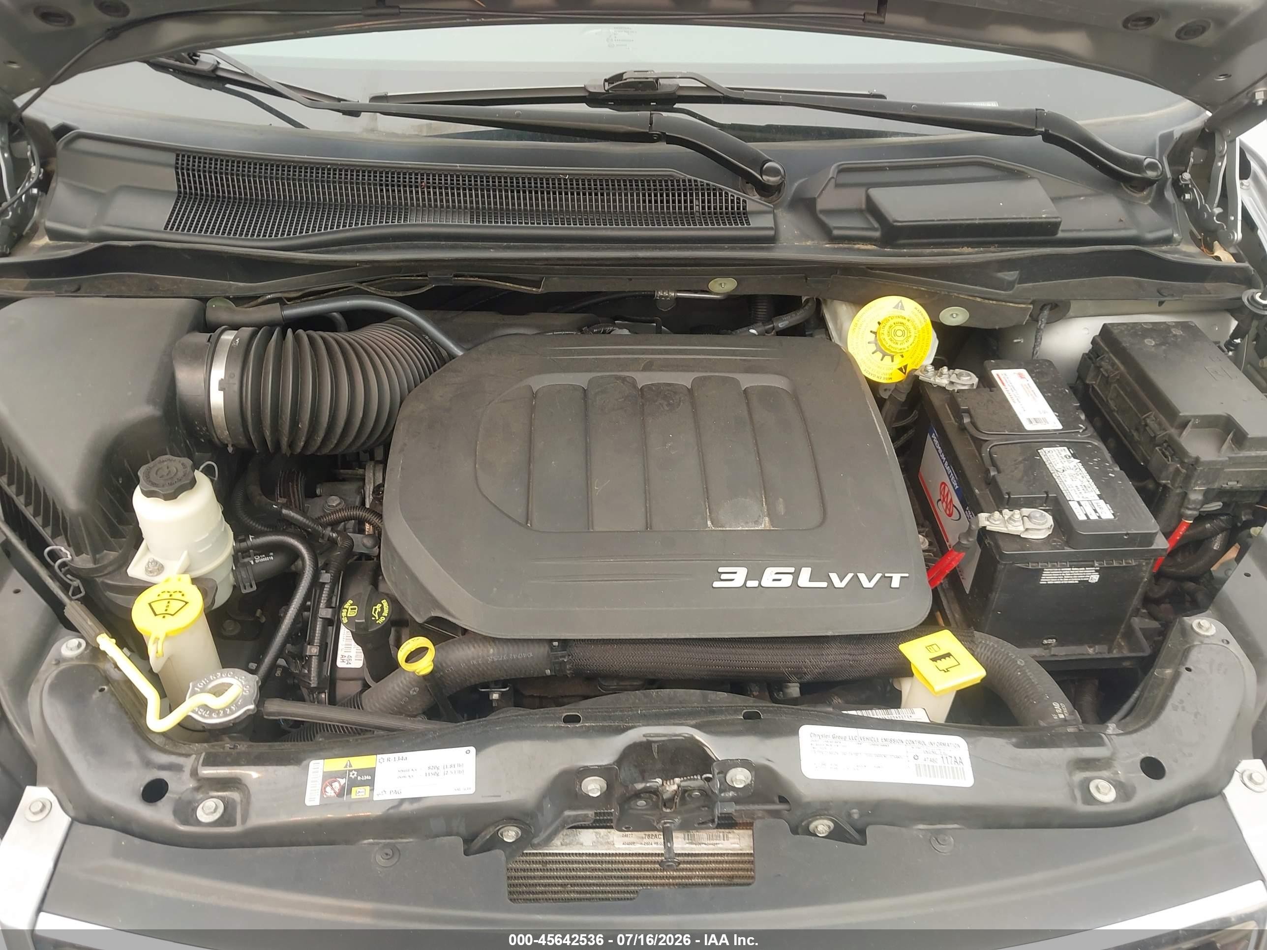 2015 Chrysler Town & Country Touring-l Серый vin: 2C4RC1CG0FR610301
