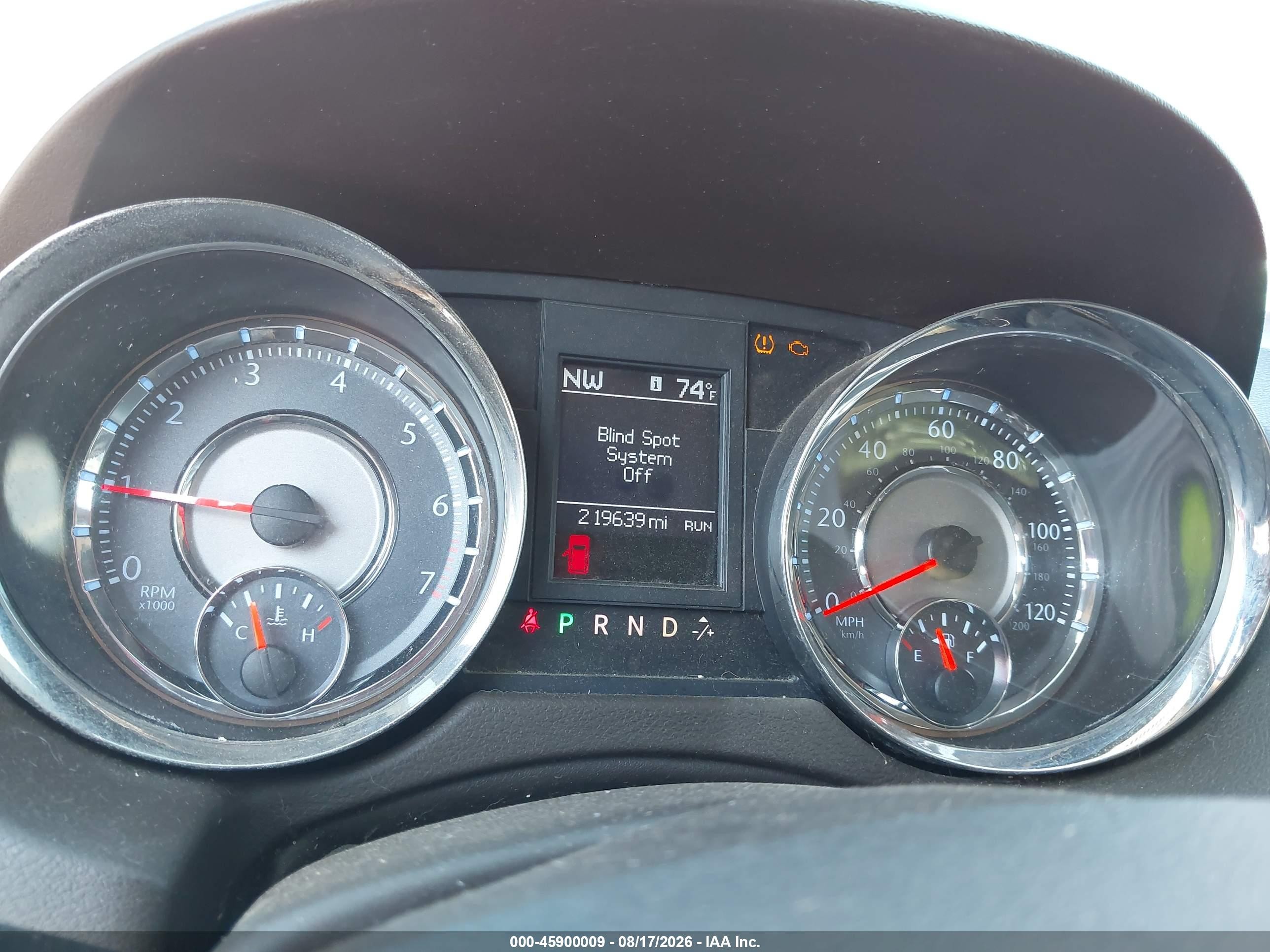 2012 Chrysler Town & Country Touring-l Red vin: 2C4RC1CG1CR229147