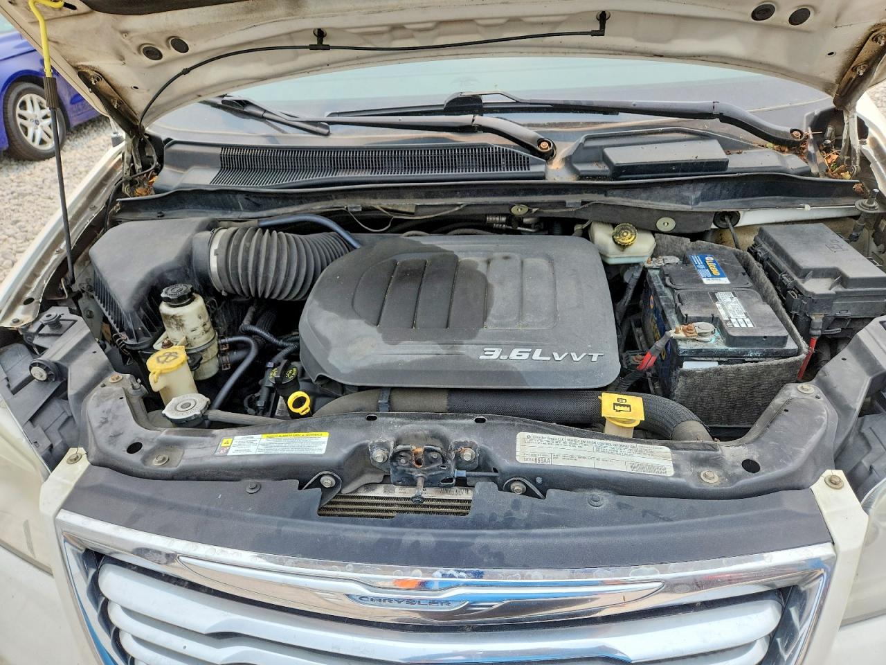 2012 Chrysler Town & Country Touring L Белый vin: 2C4RC1CG1CR301447