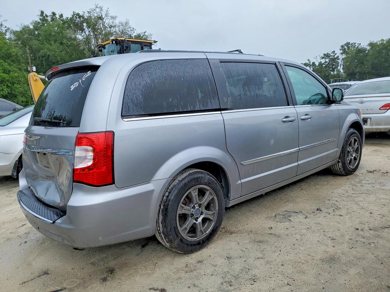 2013 Chrysler Town & Country Touring L Silver vin: 2C4RC1CG1DR583588