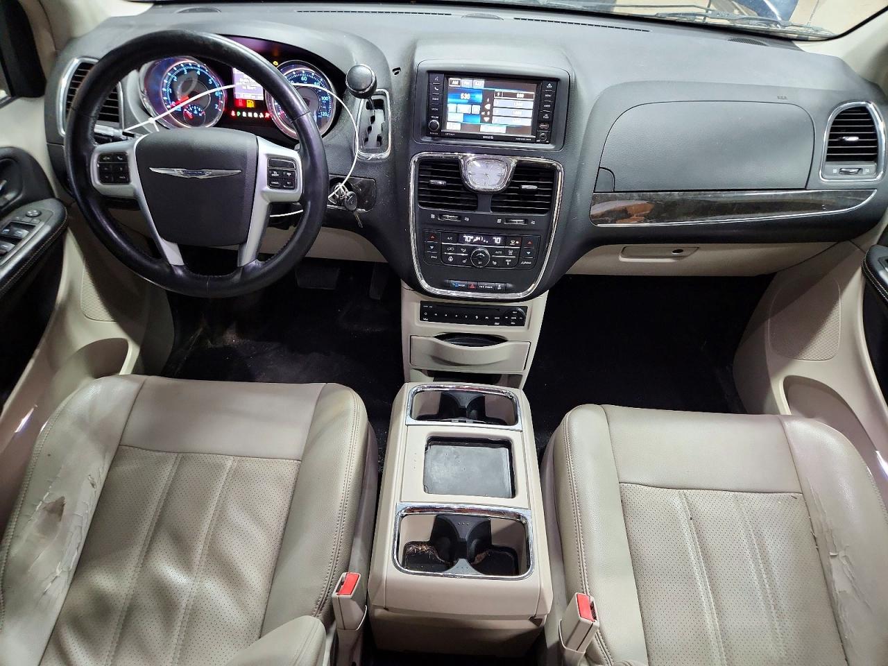 2013 Chrysler Town & Country Touring L Blue vin: 2C4RC1CG1DR589276