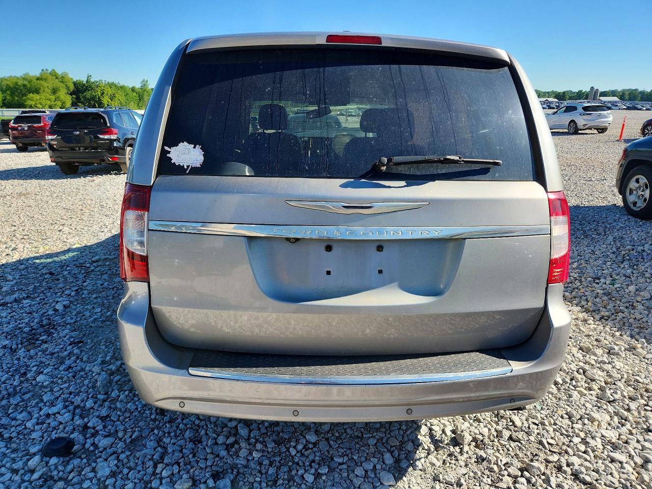 2013 Chrysler Town & Country Touring L Silver vin: 2C4RC1CG1DR646463