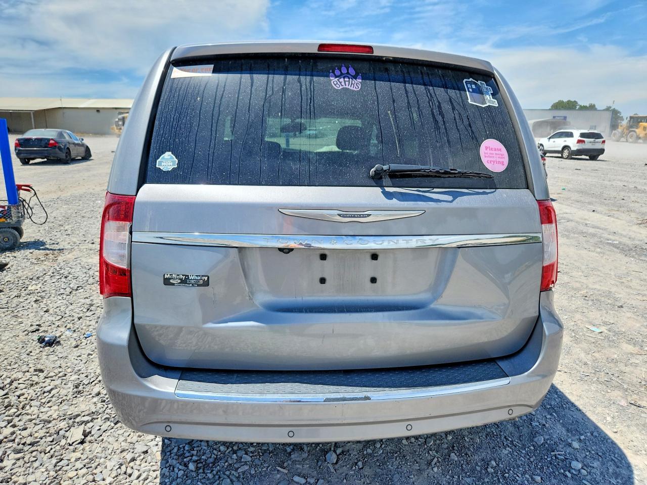 2013 Chrysler Town & Country Touring L Silver vin: 2C4RC1CG1DR745820