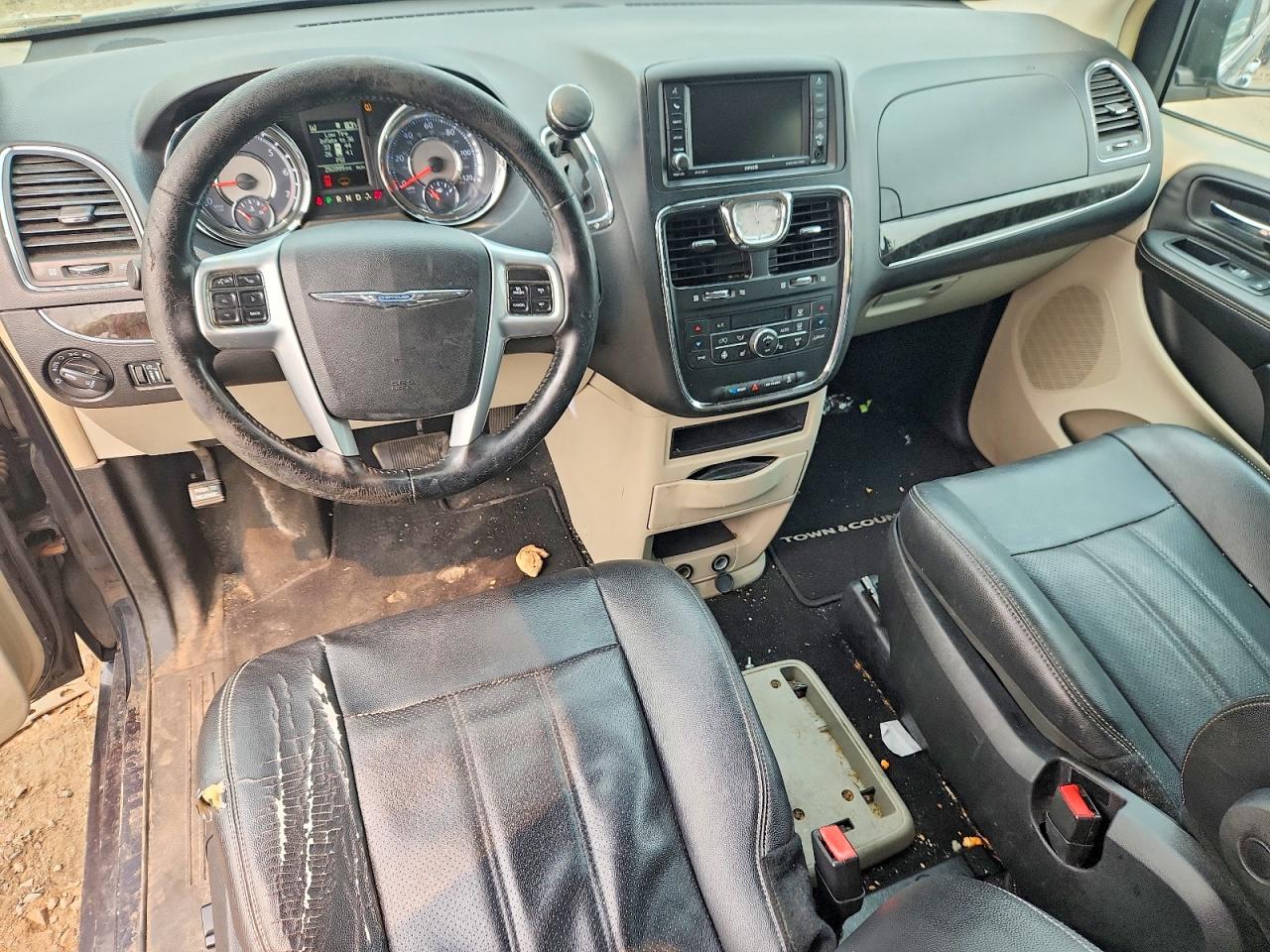 2014 Chrysler Town & Country Touring L Угольный vin: 2C4RC1CG1ER192569