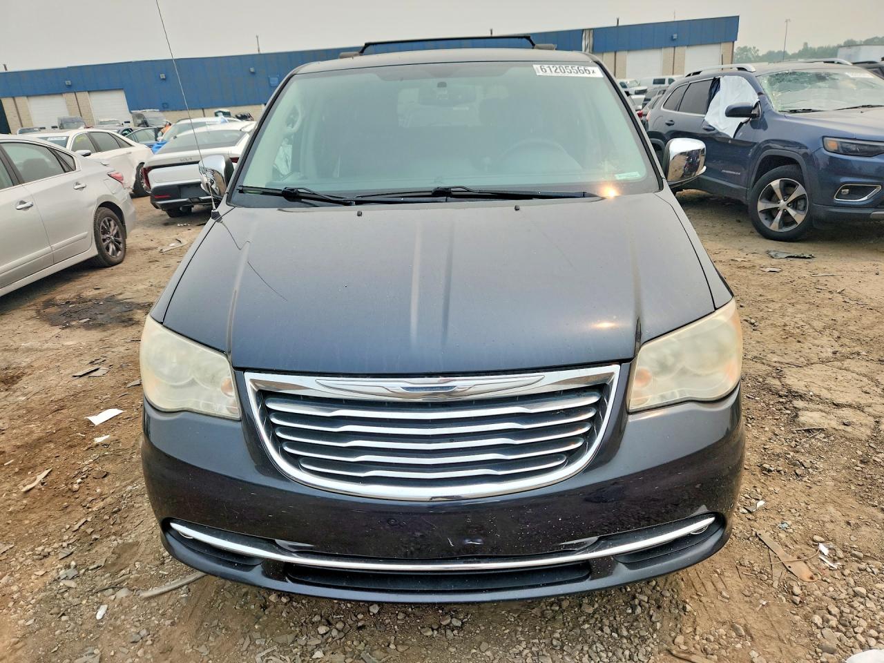 2014 Chrysler Town & Country Touring L Угольный vin: 2C4RC1CG1ER192569