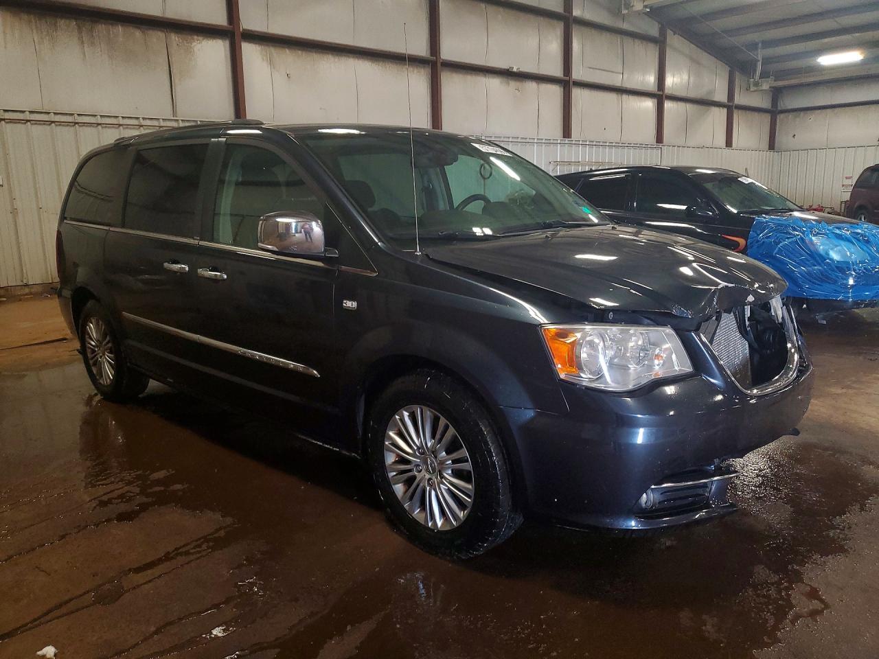 2014 Chrysler Town & Country Touring L Black vin: 2C4RC1CG1ER248591