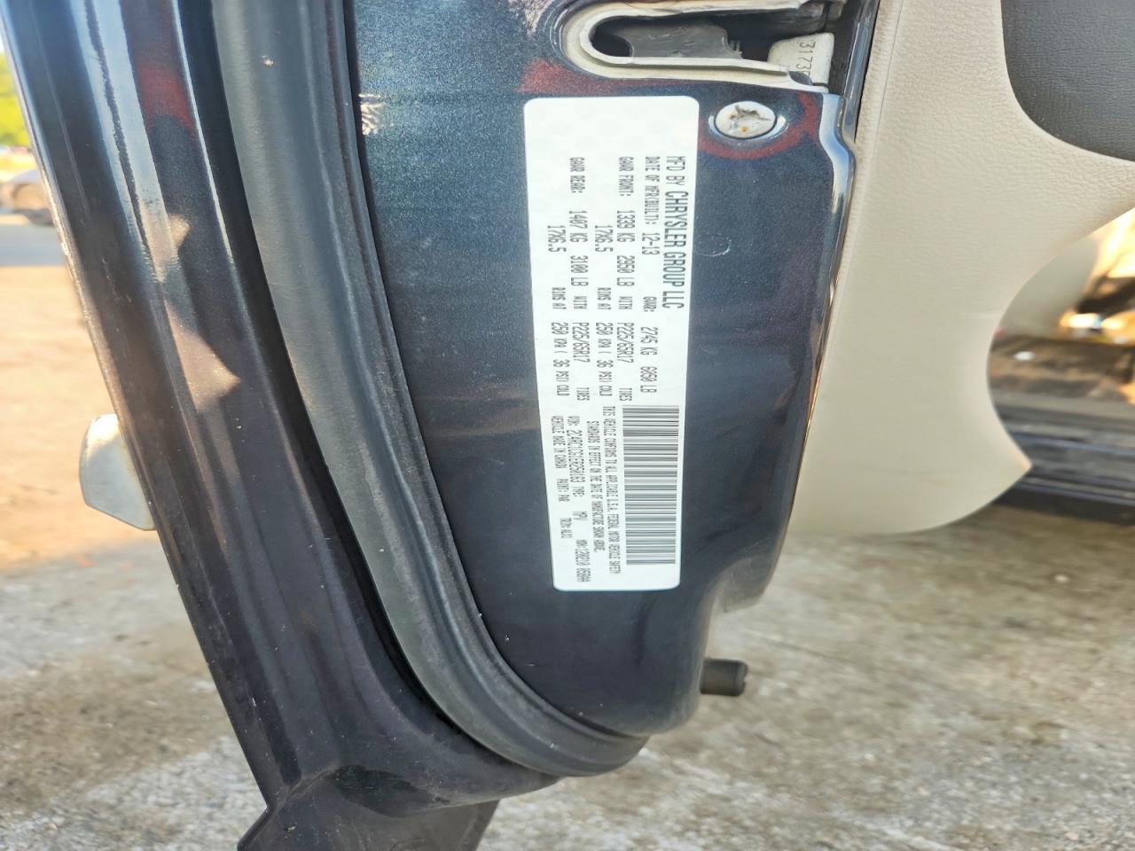 2014 Chrysler Town & Country Touring L Синий vin: 2C4RC1CG1ER250163