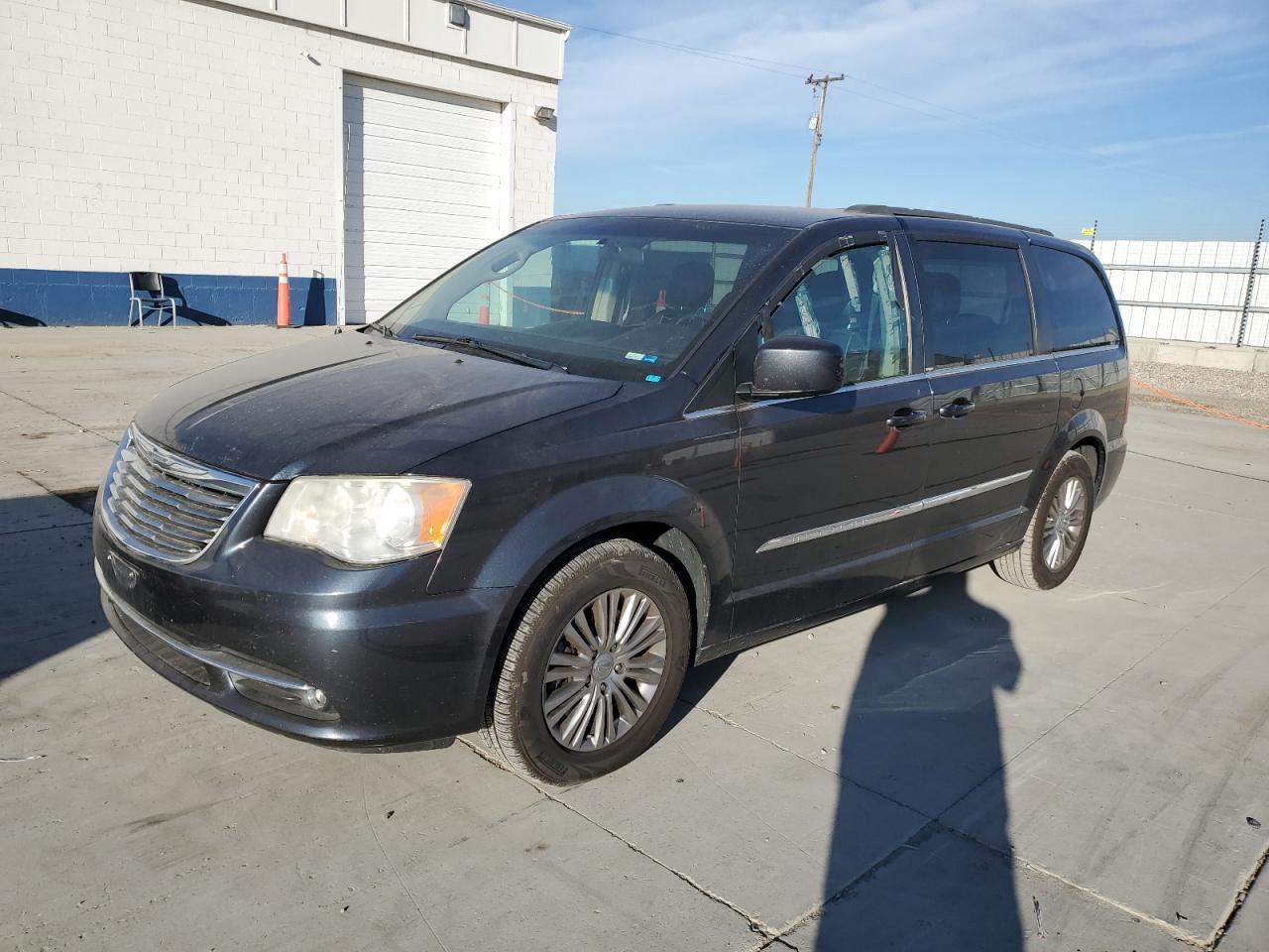 2014 Chrysler Town & Country Touring L Gray vin: 2C4RC1CG1ER284457